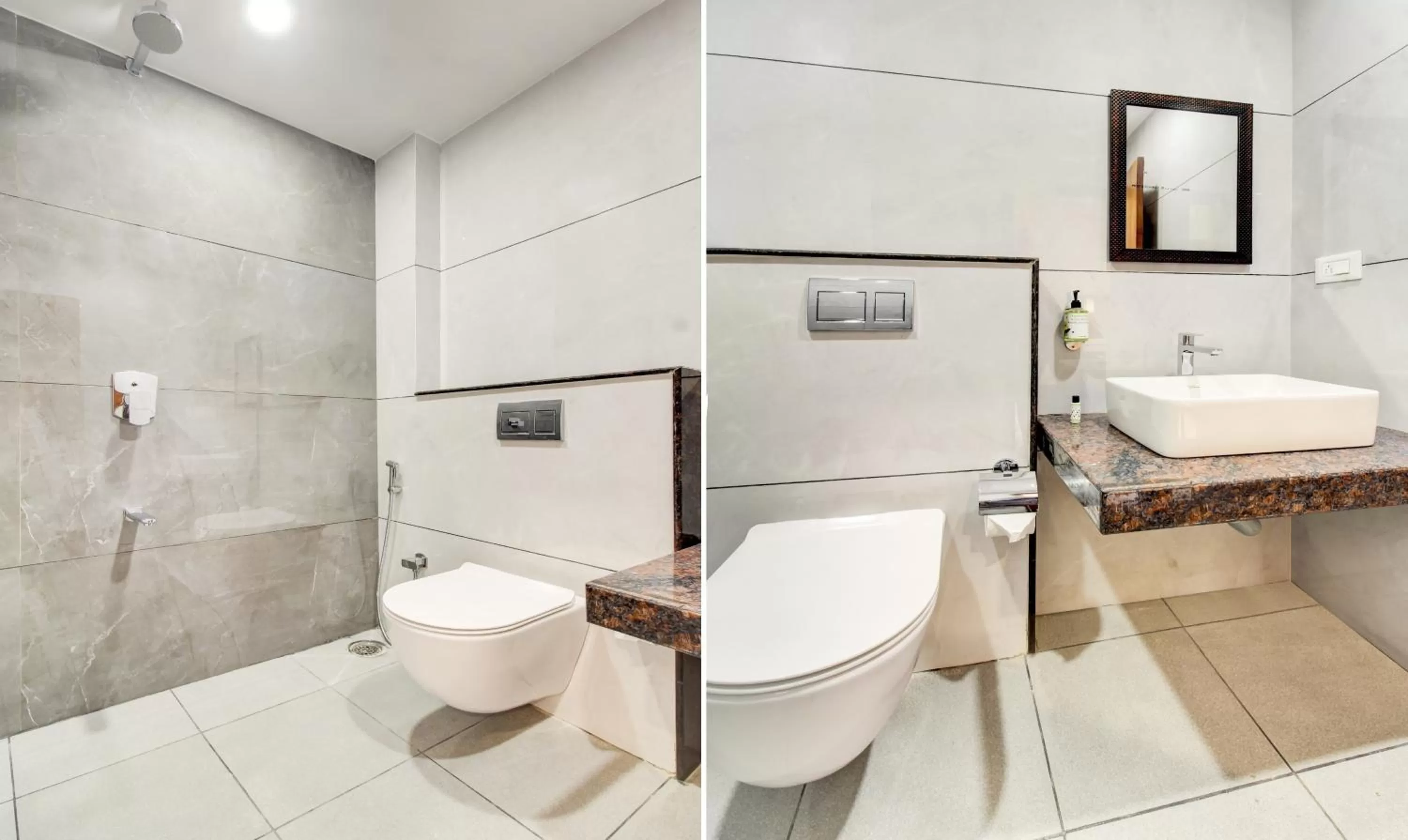 Bathroom in Treebo The Meridian