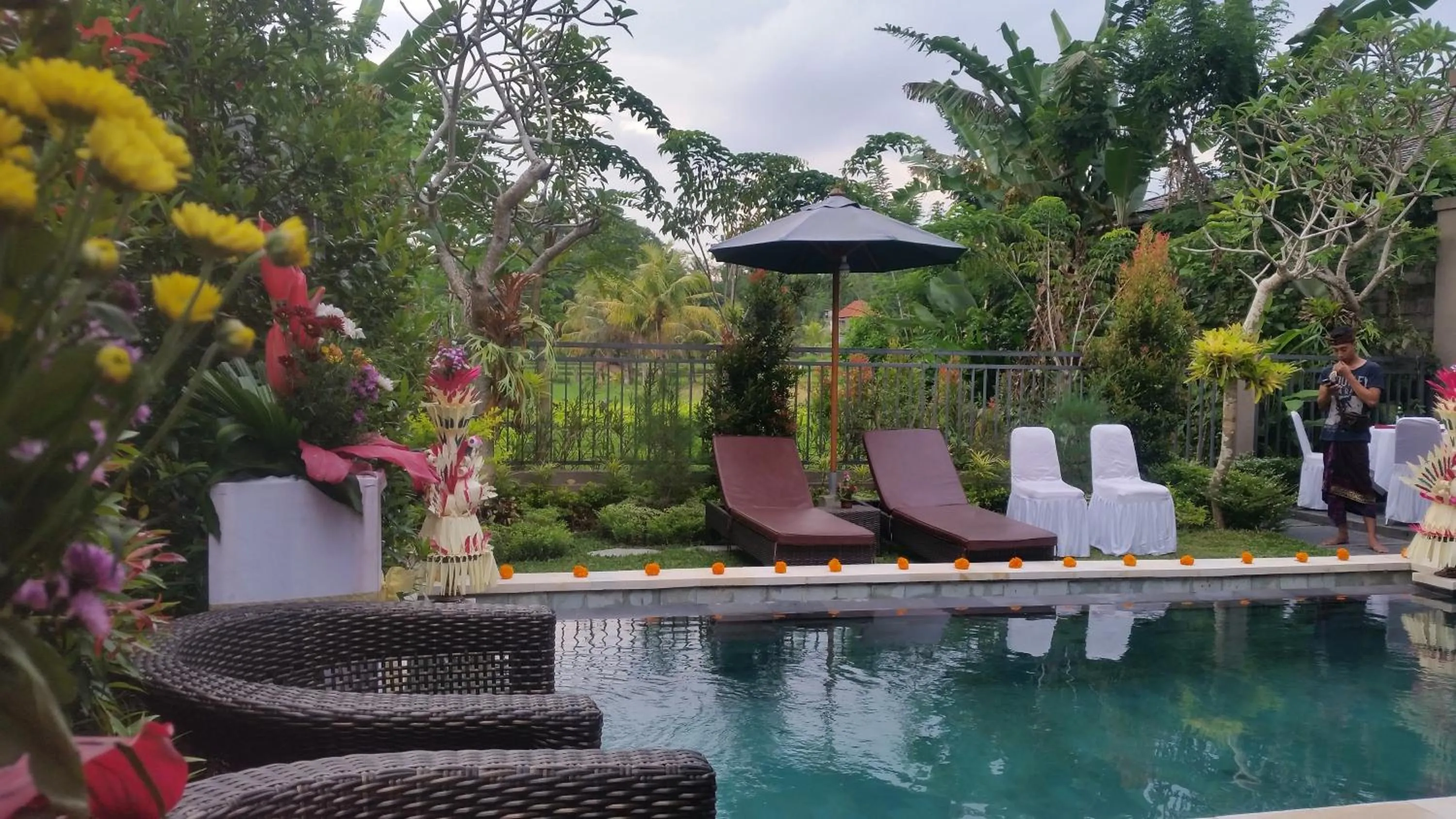 Swimming pool in Ubud Paradise Villa
