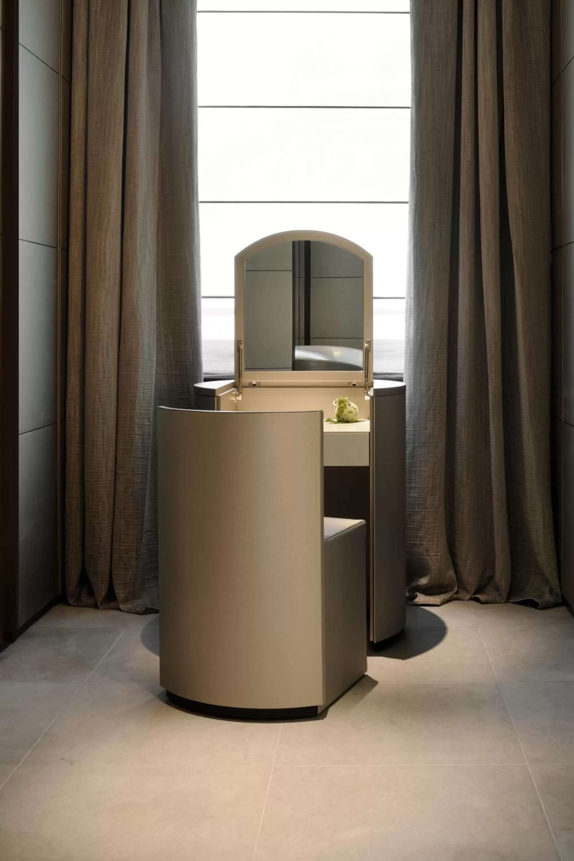 Seating area in Armani Hotel Milano