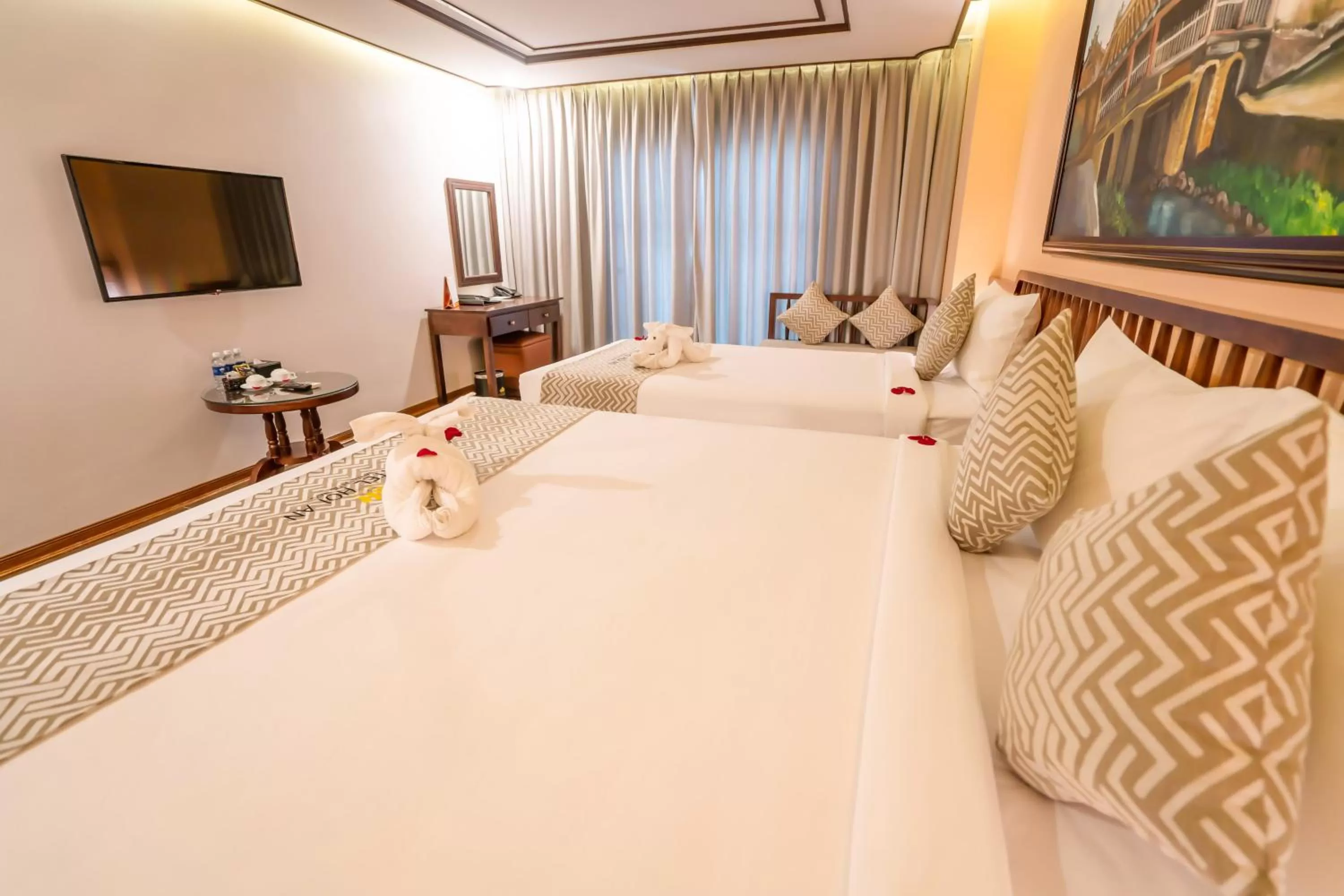 Bedroom, Bed in Fivitel Hoi An Hotel