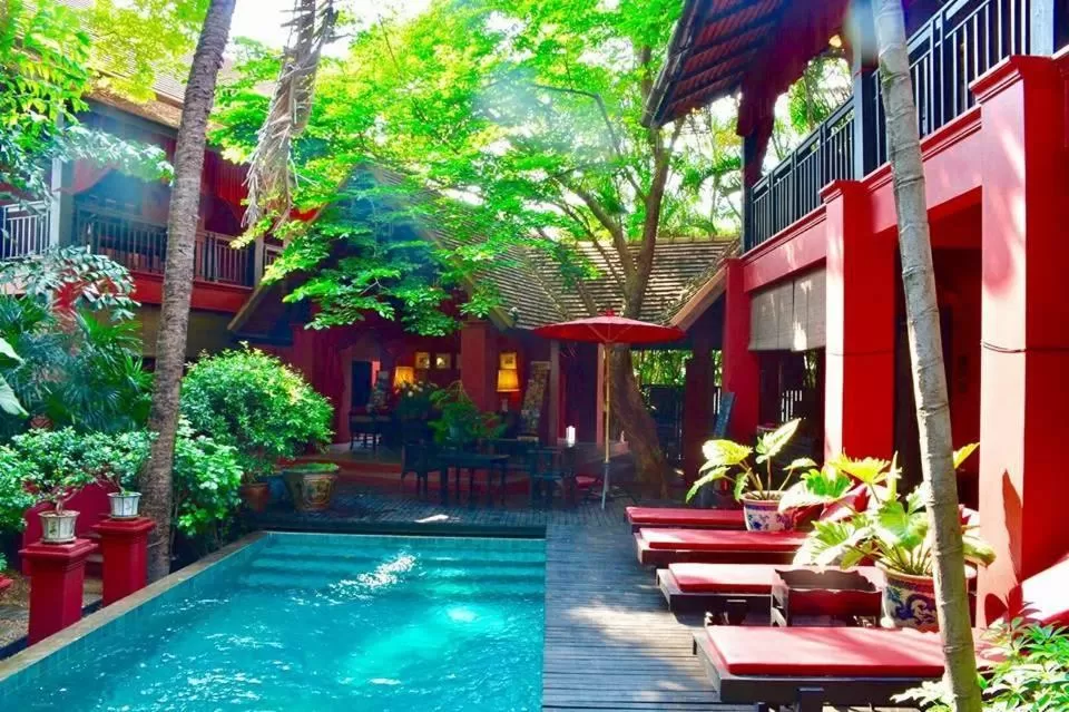 Patio in Tri Yaan Na Ros Colonial House