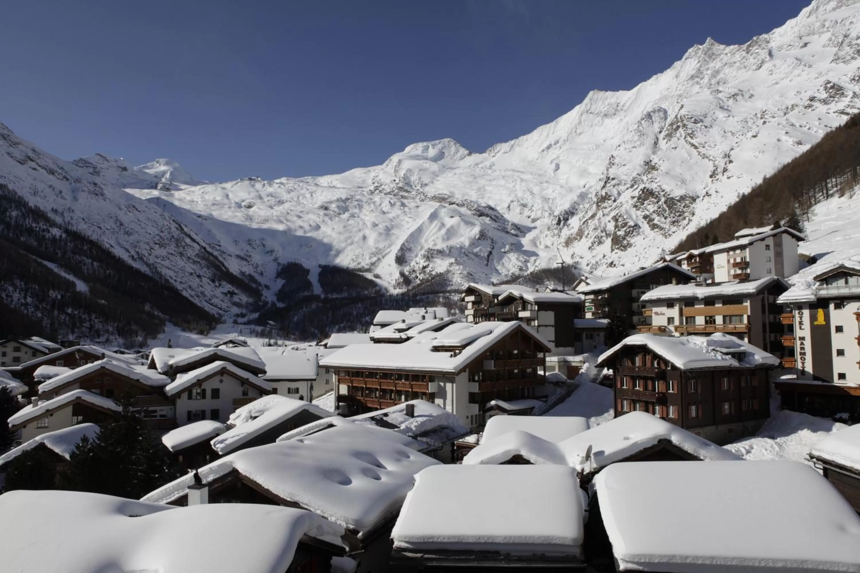 Area and facilities in The Capra Saas-Fee