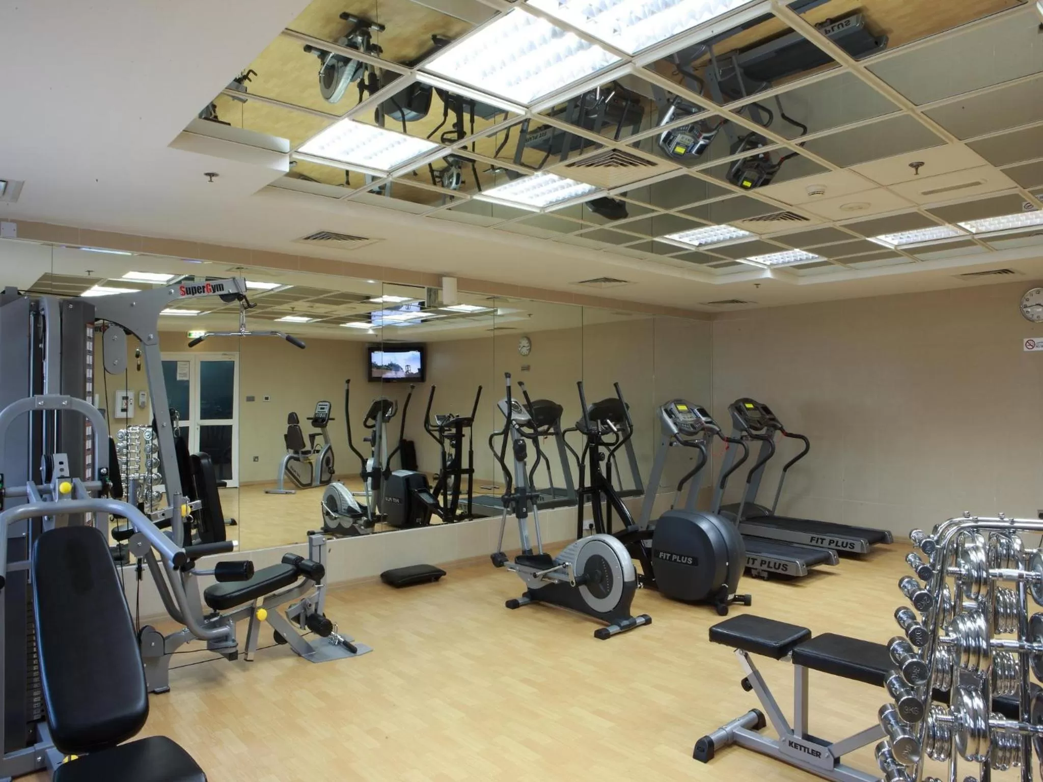 Fitness centre/facilities in Rose Garden Hotel Apartments - Al Barsha, Near Metro Station