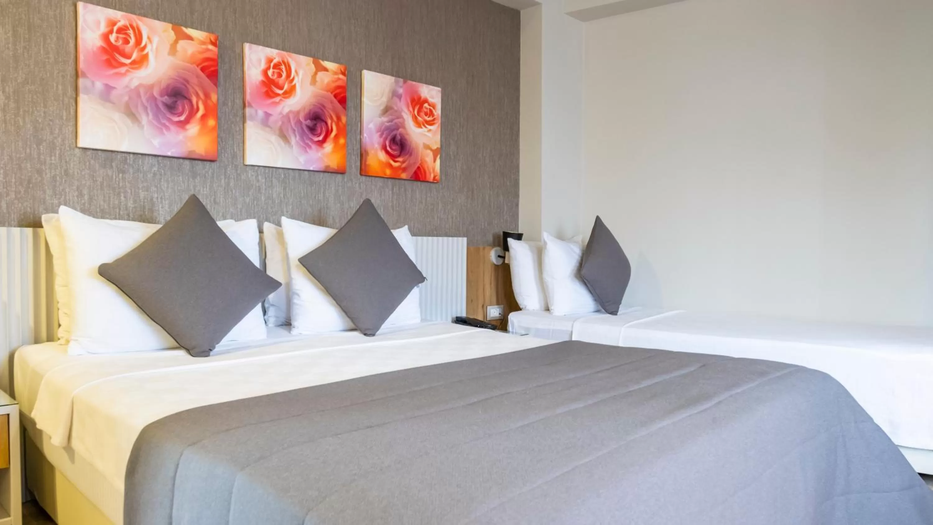 Bed in Ariel Hotel Alaçatı