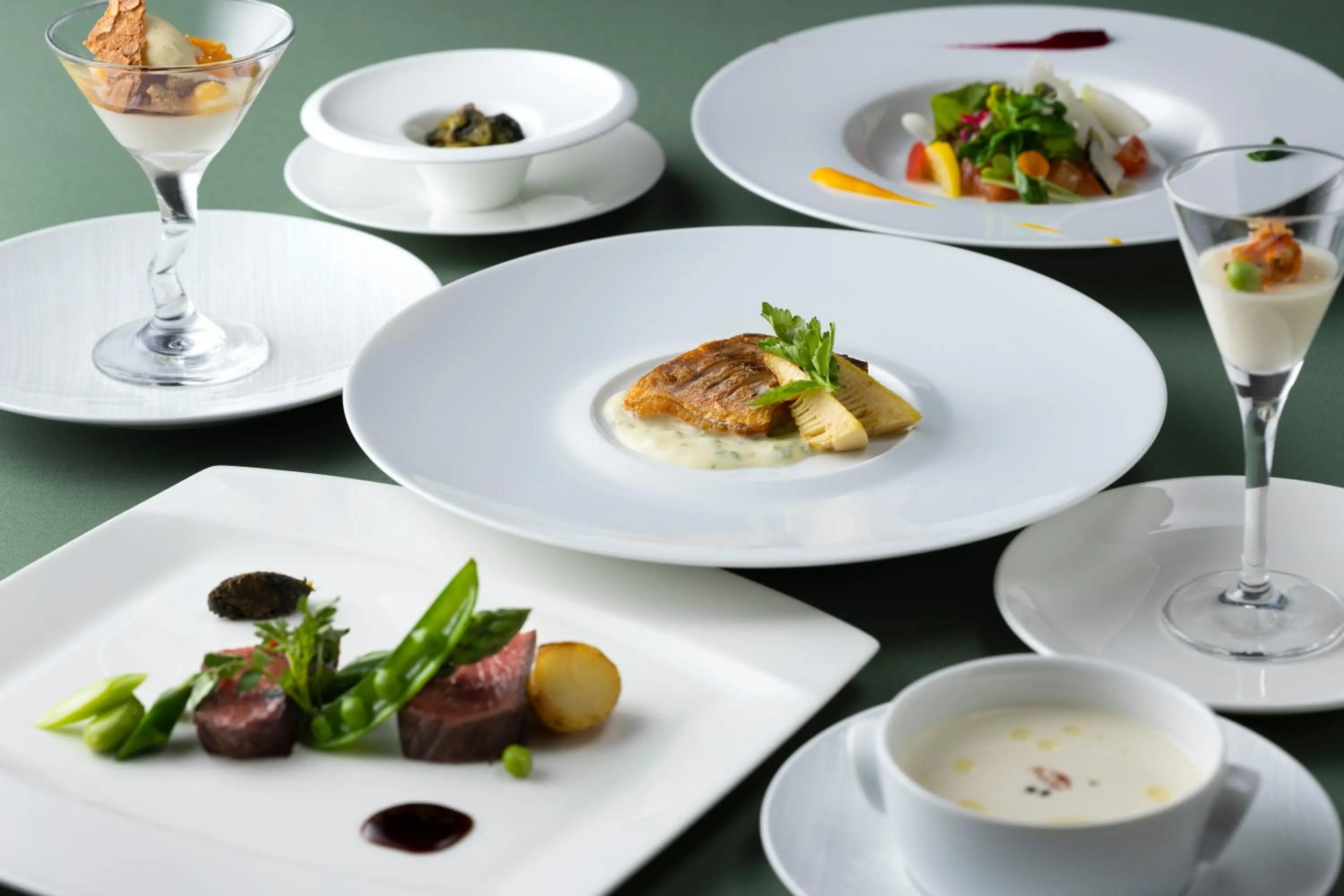 Dinner in Hakone Hotel