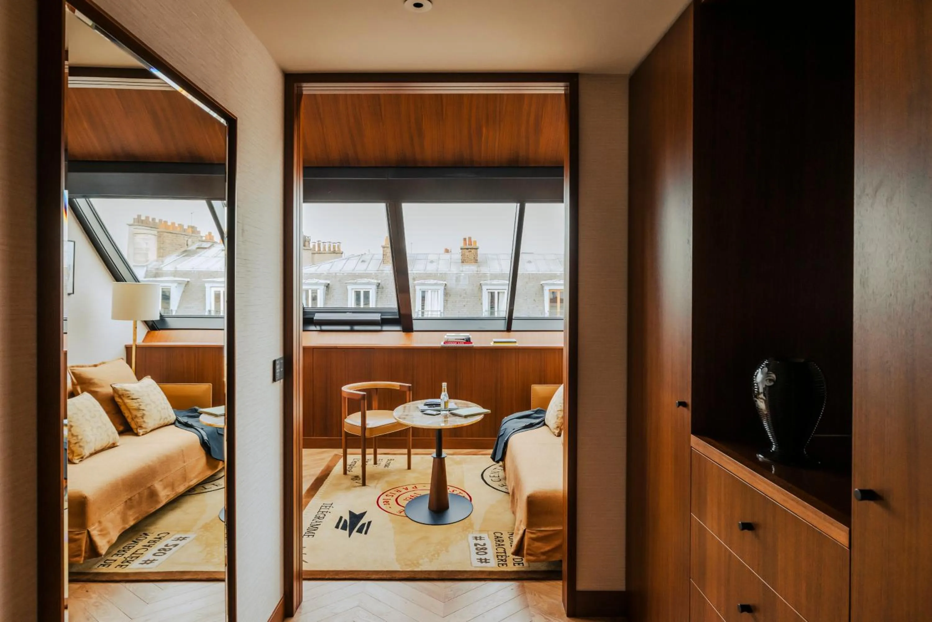 Living room in Hôtel Madame Rêve