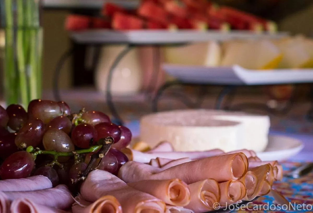 Food in Pousada Serra do Luar