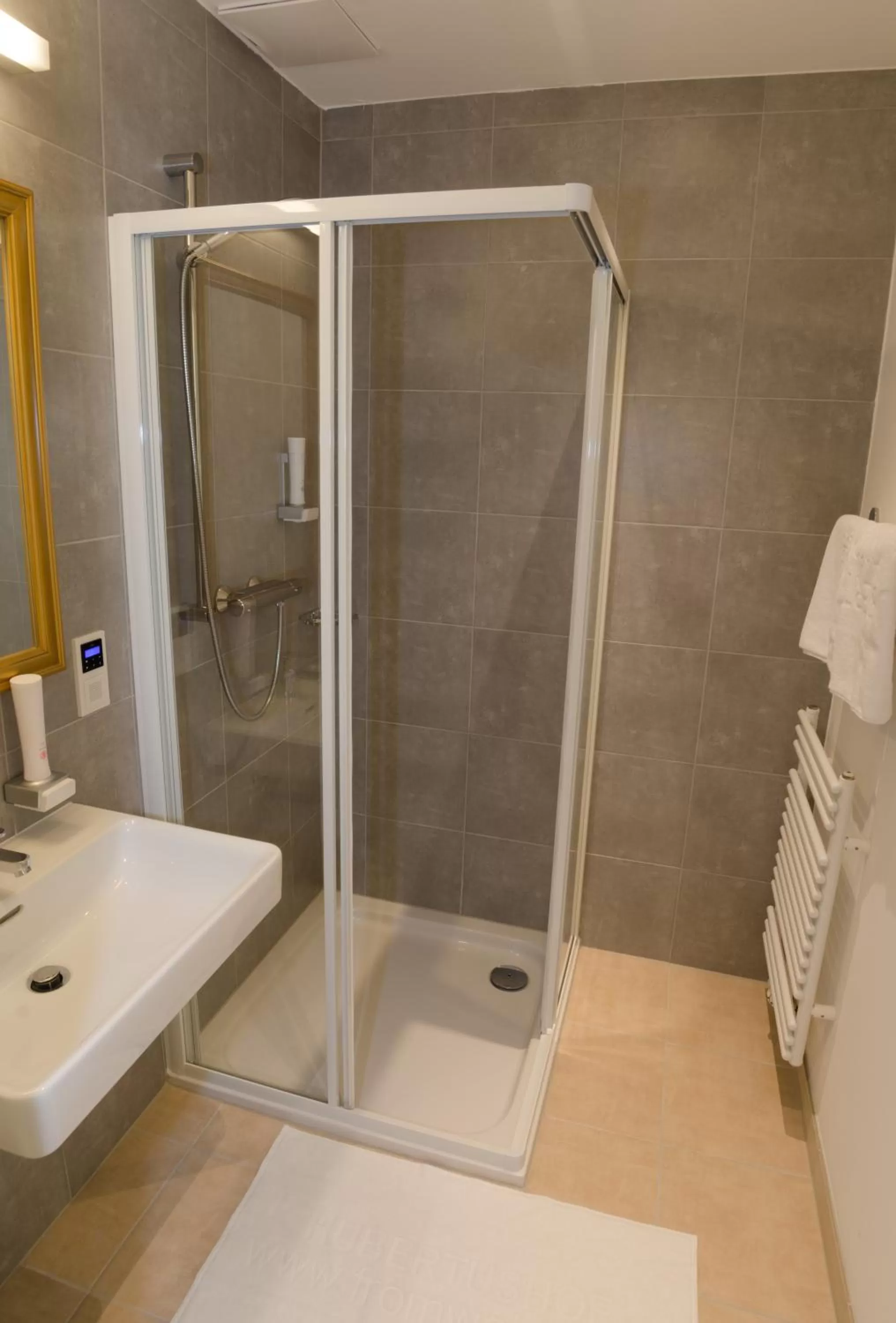 Shower in Hubertushof Fromwald Hotel und Gasthof