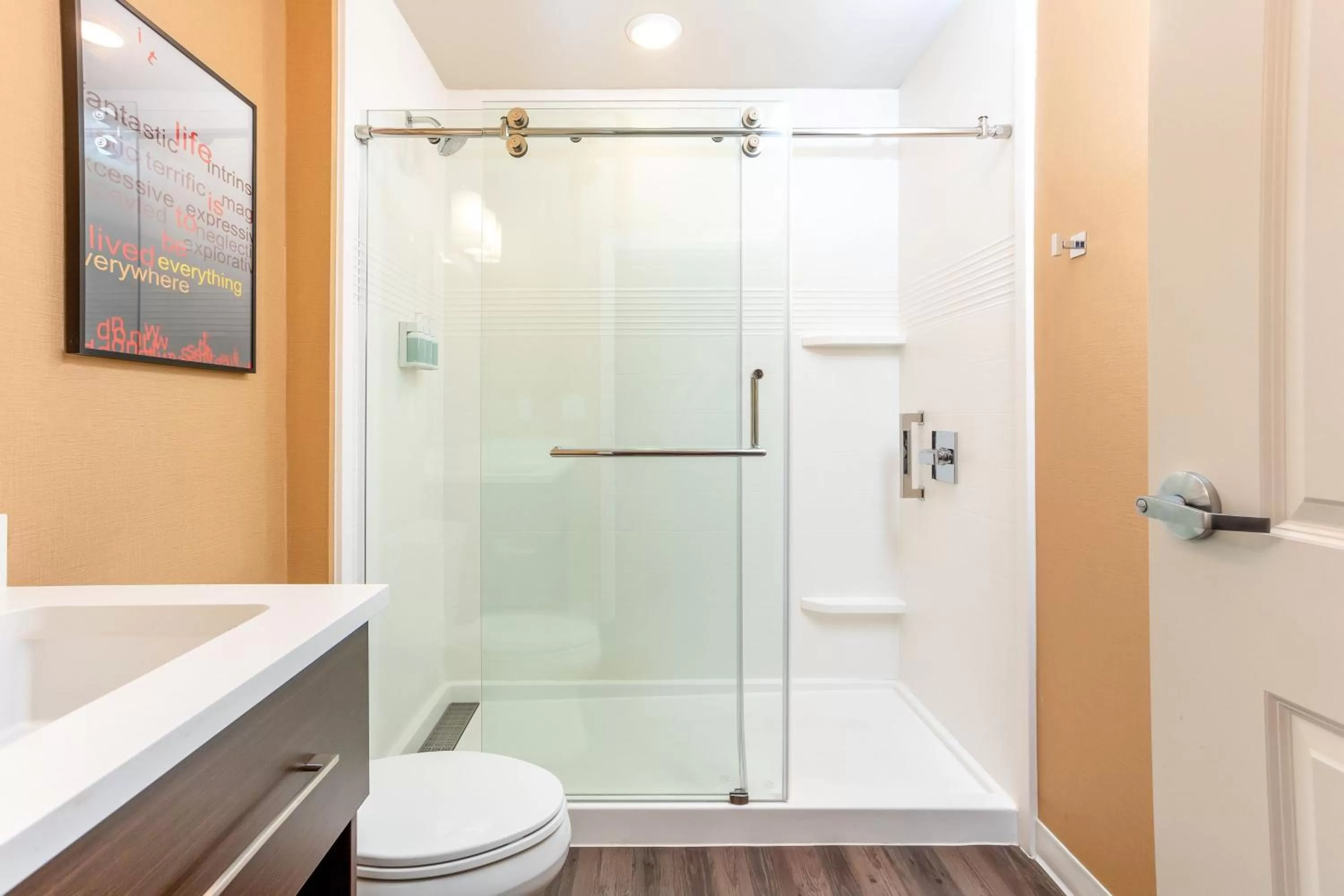 Bathroom in TownePlace Suites By Marriott Las Vegas Stadium District