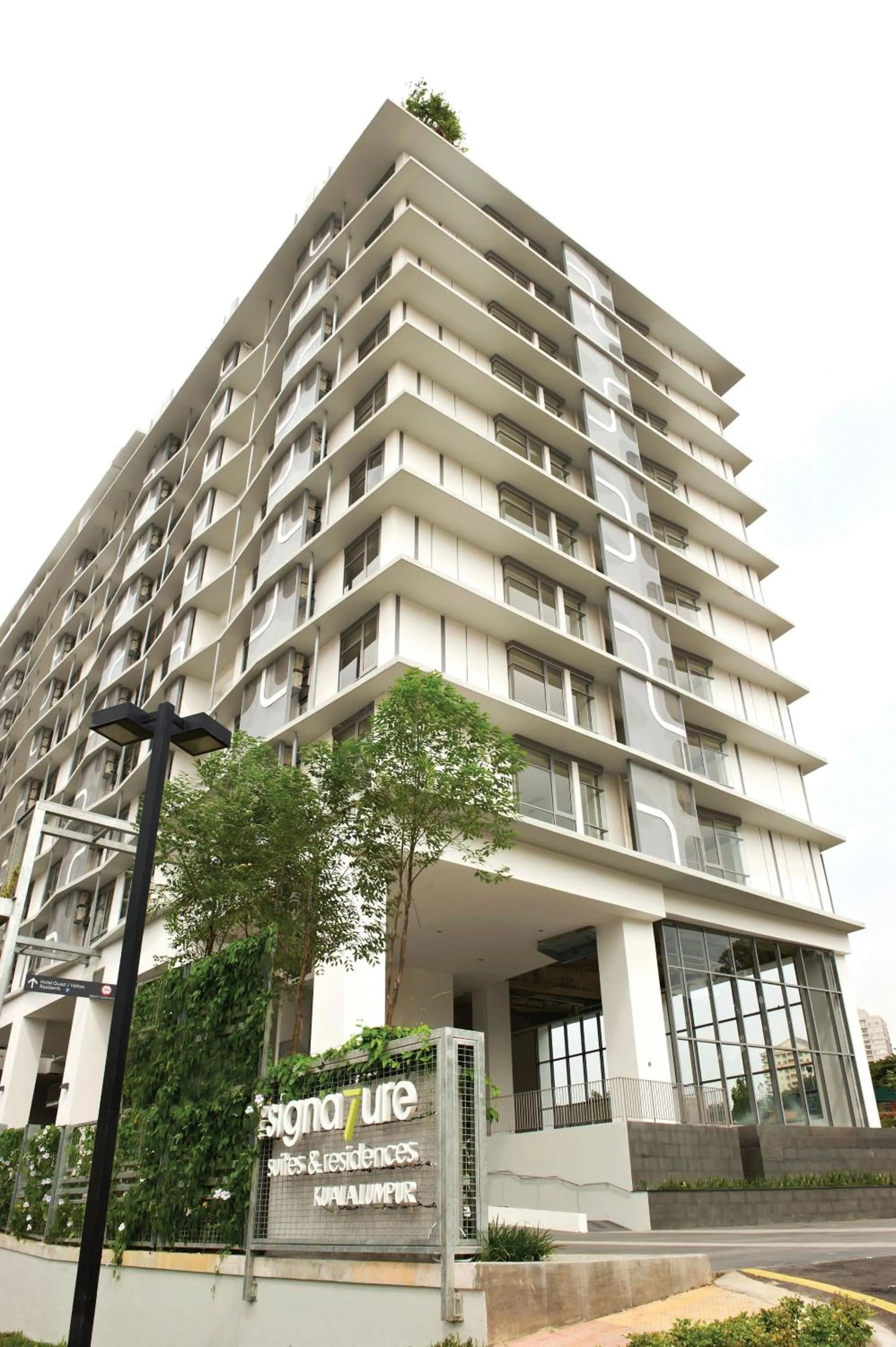 Facade/entrance in The Signature Hotel & Serviced Suites Hartamas Kuala Lumpur