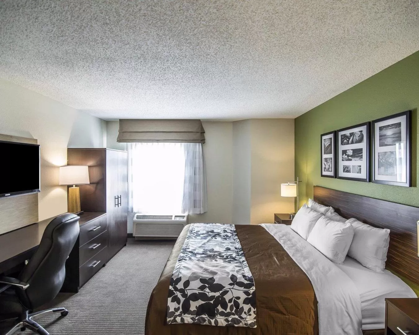 Bedroom, Bed in Sleep Inn South Joplin