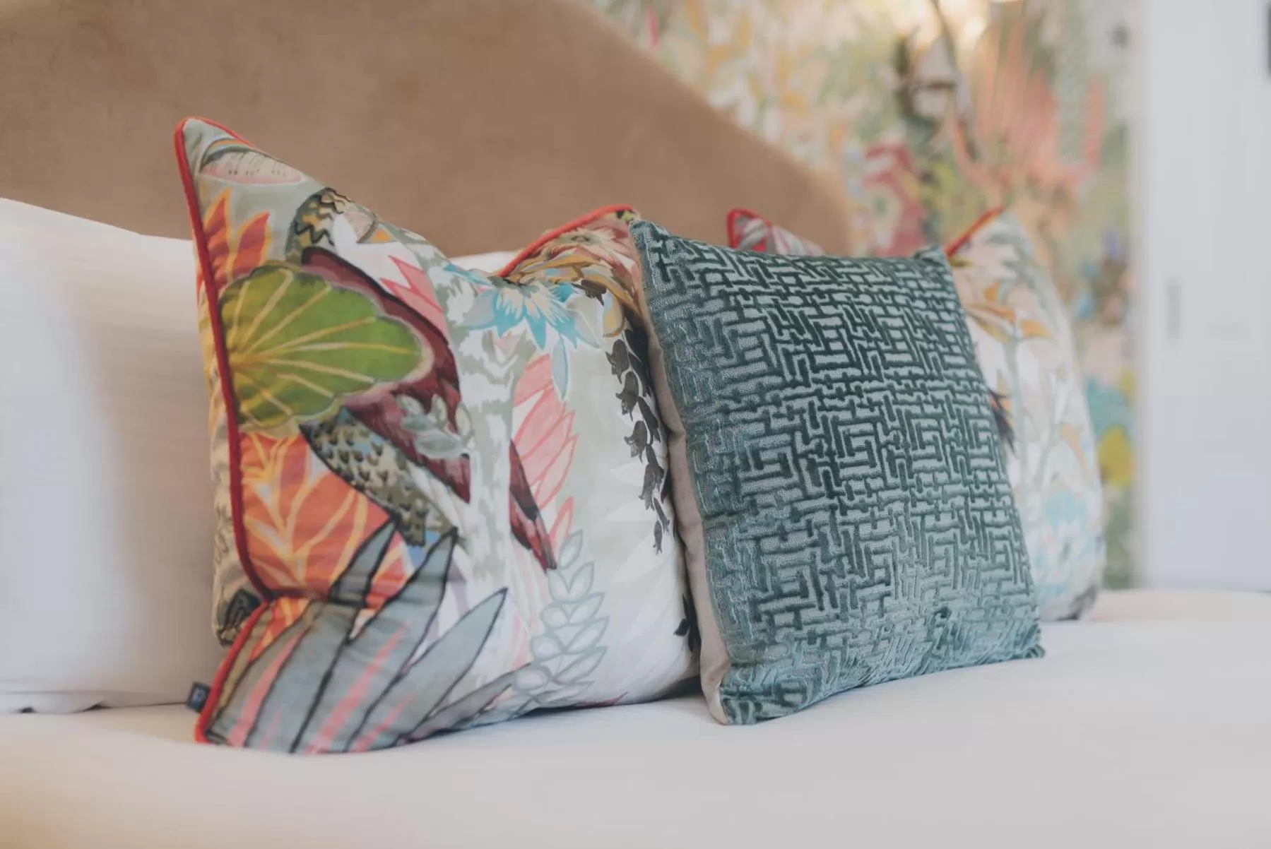 Decorative detail in Florence Gardens Boutique Hotel and Restaurant