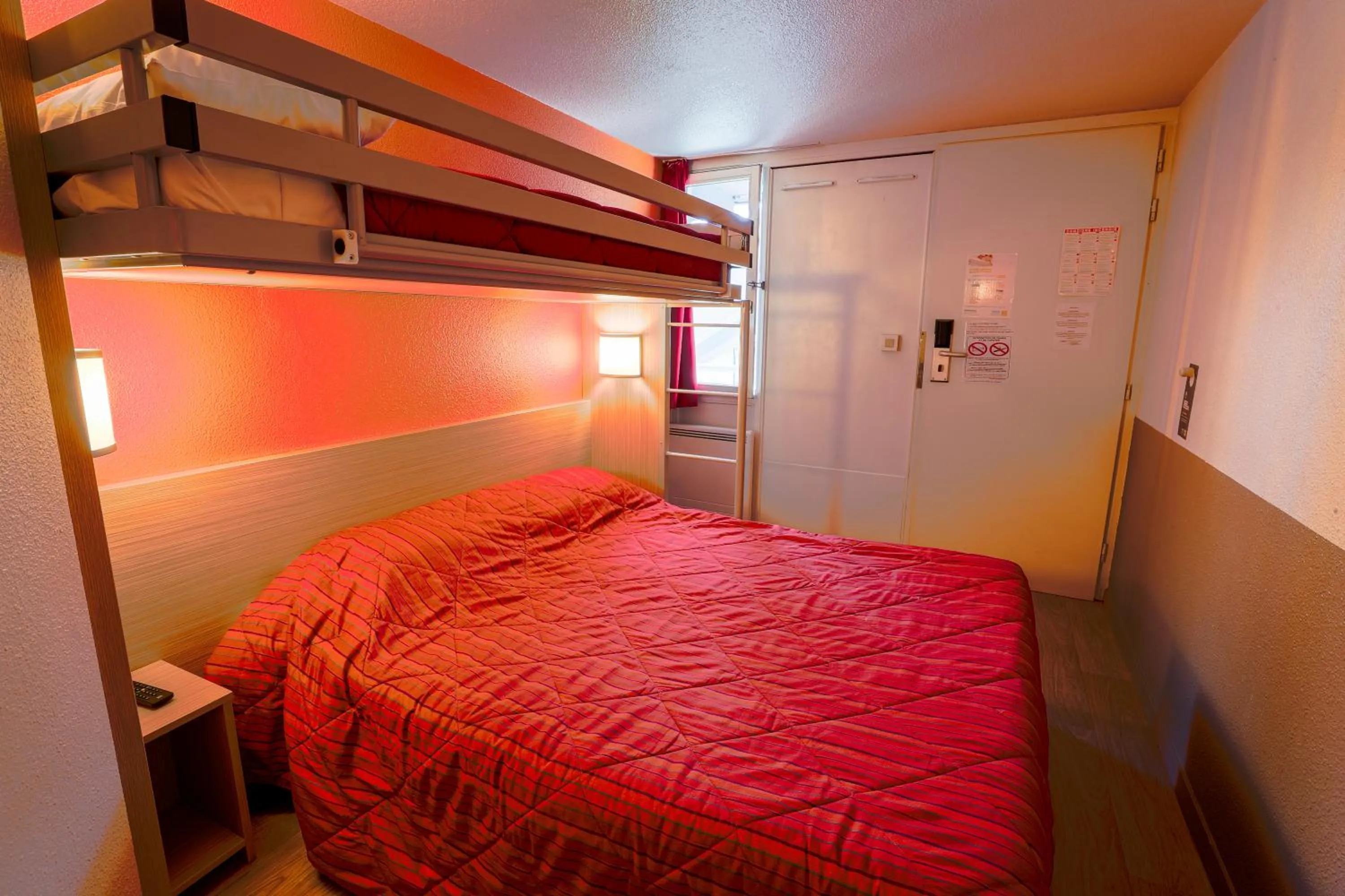 bunk bed in Premiere Classe St Quentin