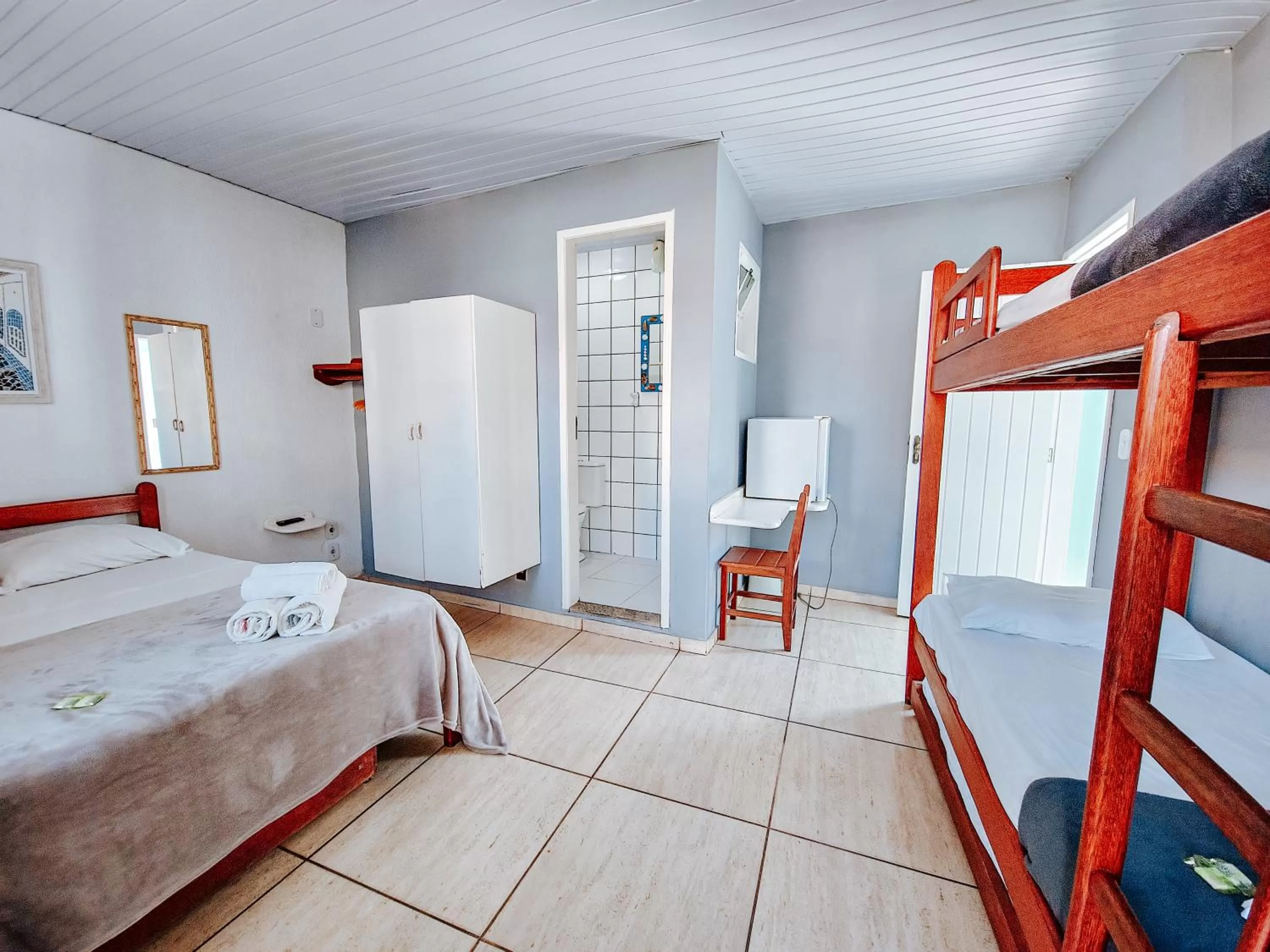 Bed in Suítes Água Marinha