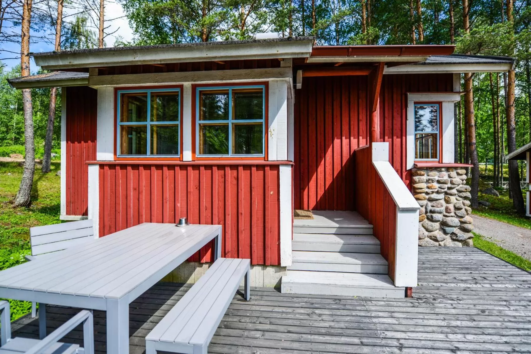 Photo of the whole room in Sahanlahti Resort