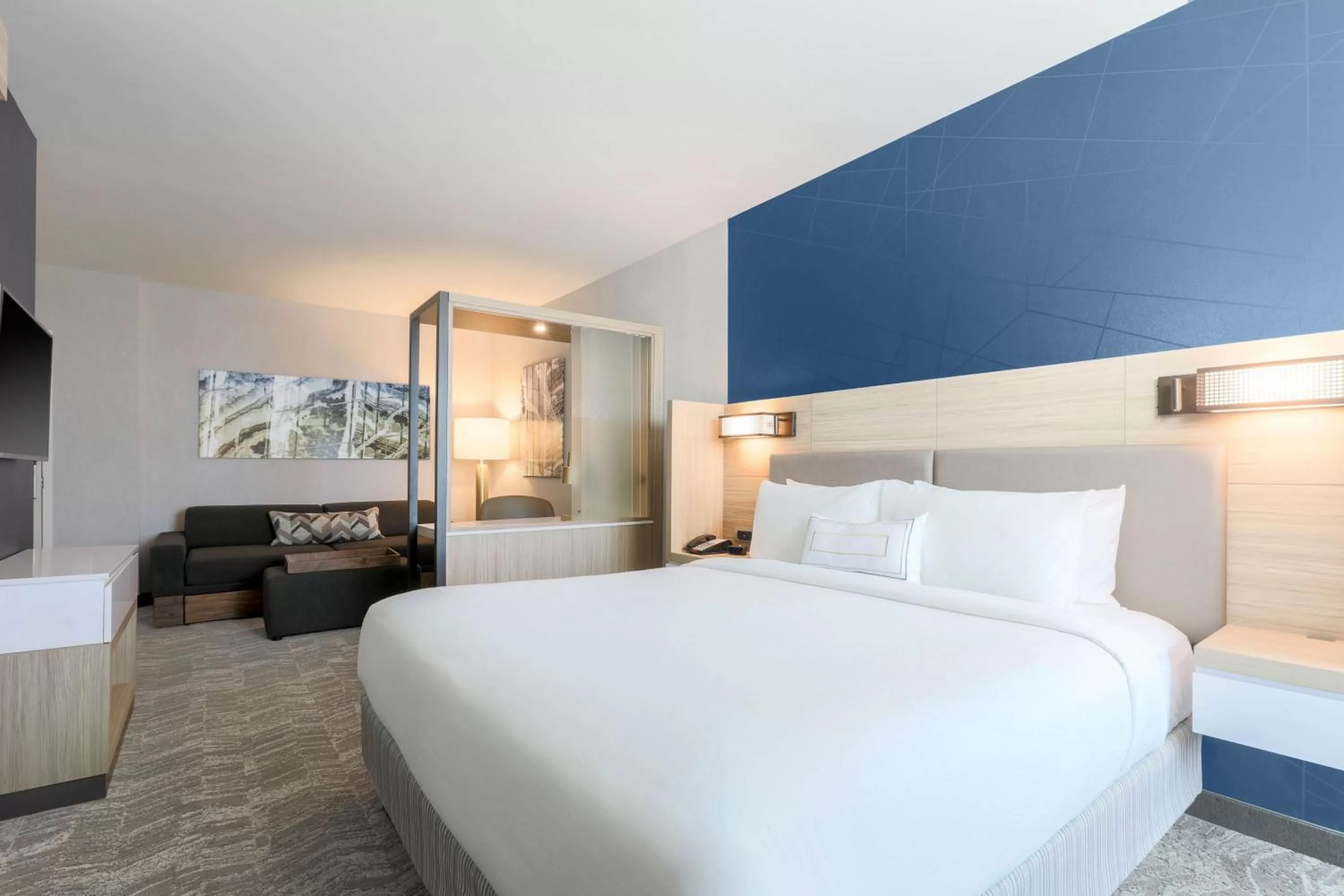 Bedroom, Bed in SpringHill Suites by Marriott San Jose Fremont