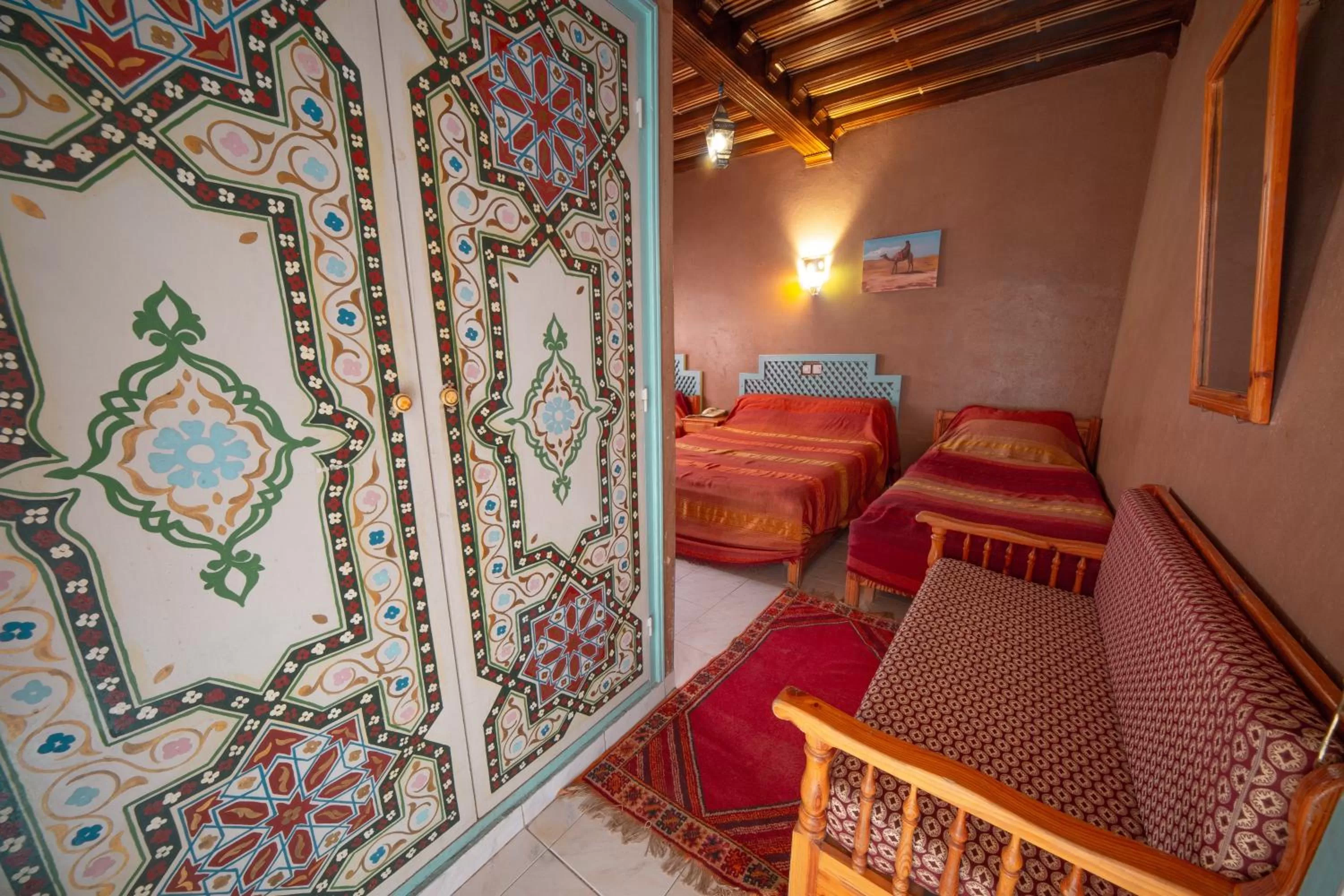 Seating Area in Hôtel Restaurant Zaghro