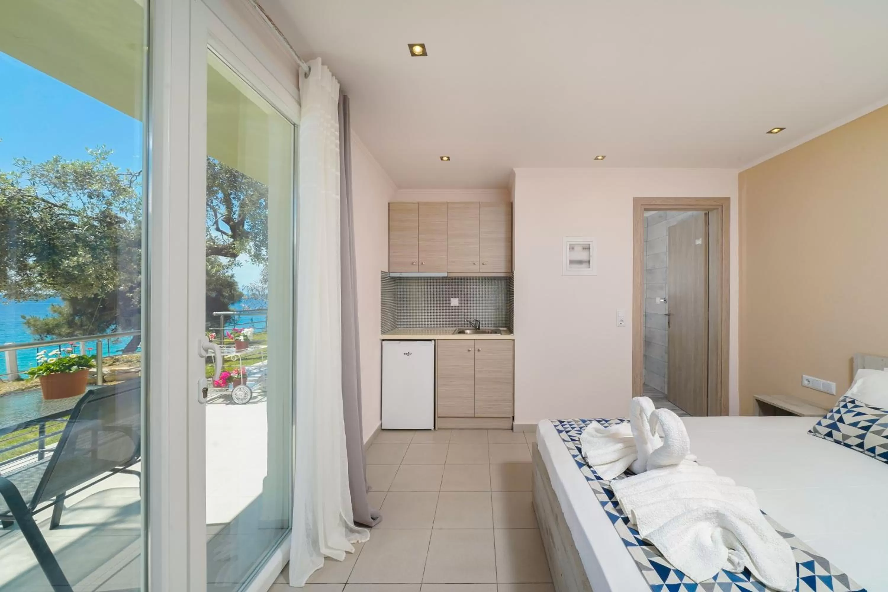 Bed in Endless View Villa