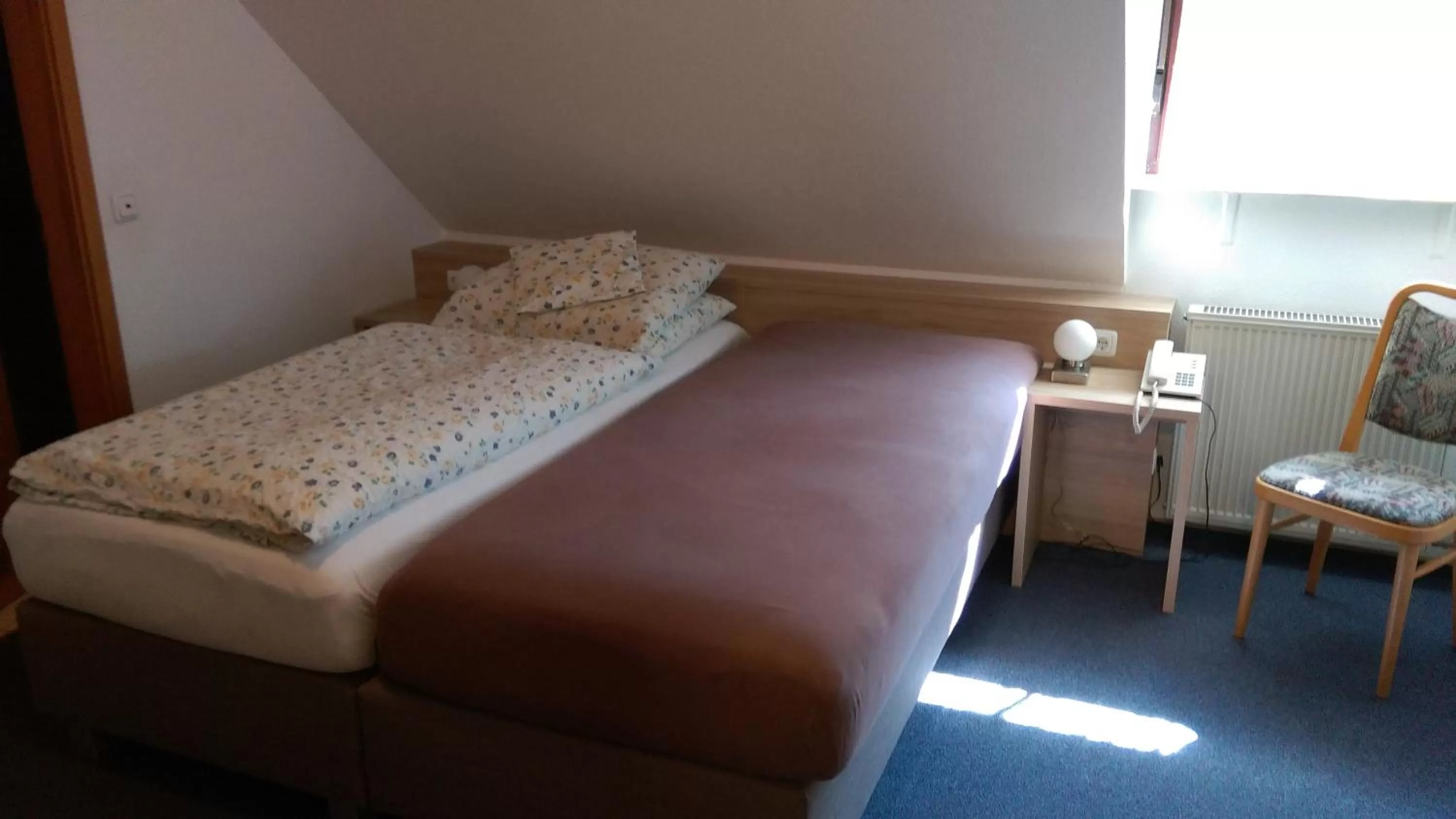 Decorative detail, Bed in Gasthaus Pension Rezatgrund