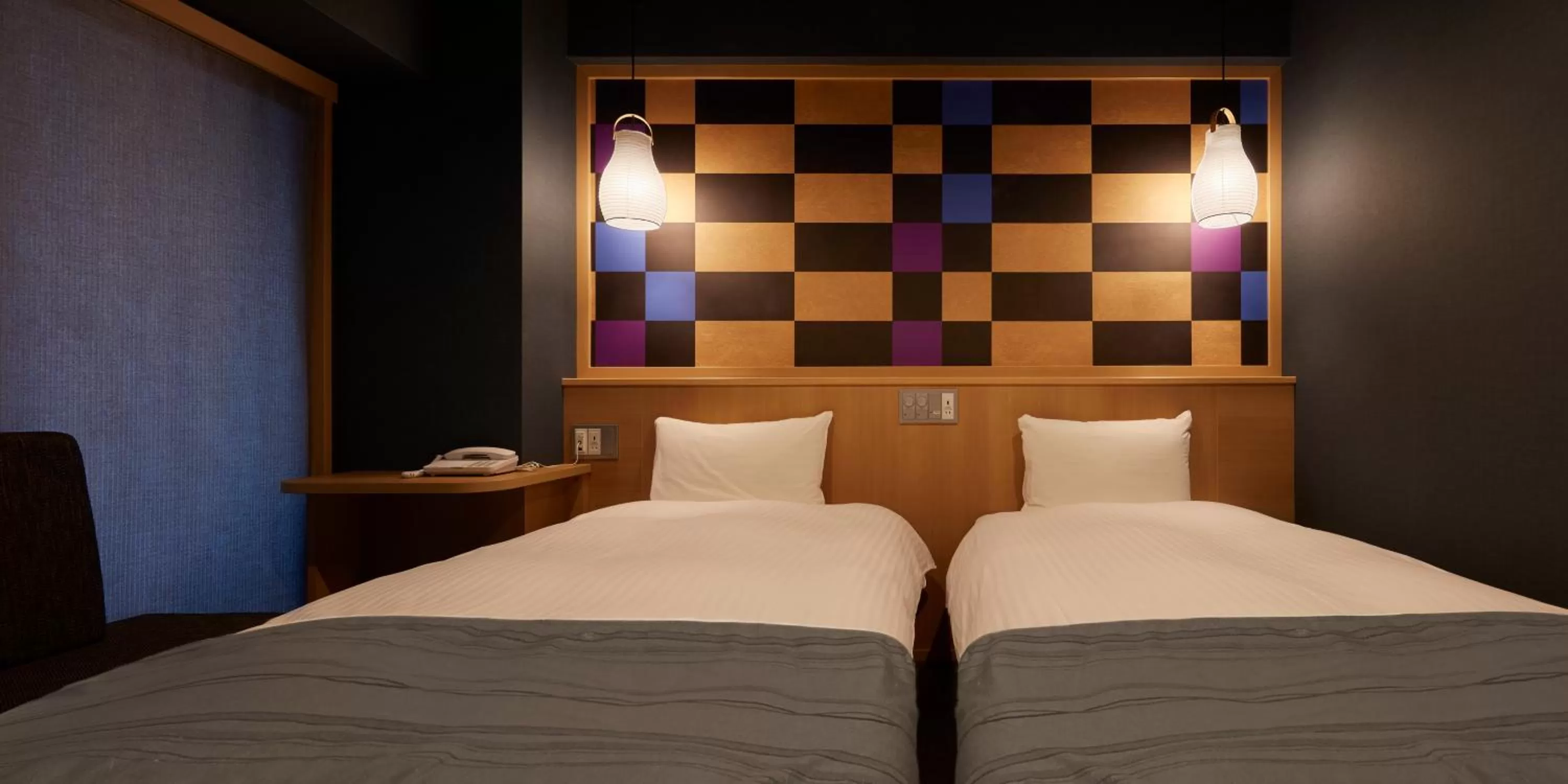 Bed in Sakura Sky Hotel