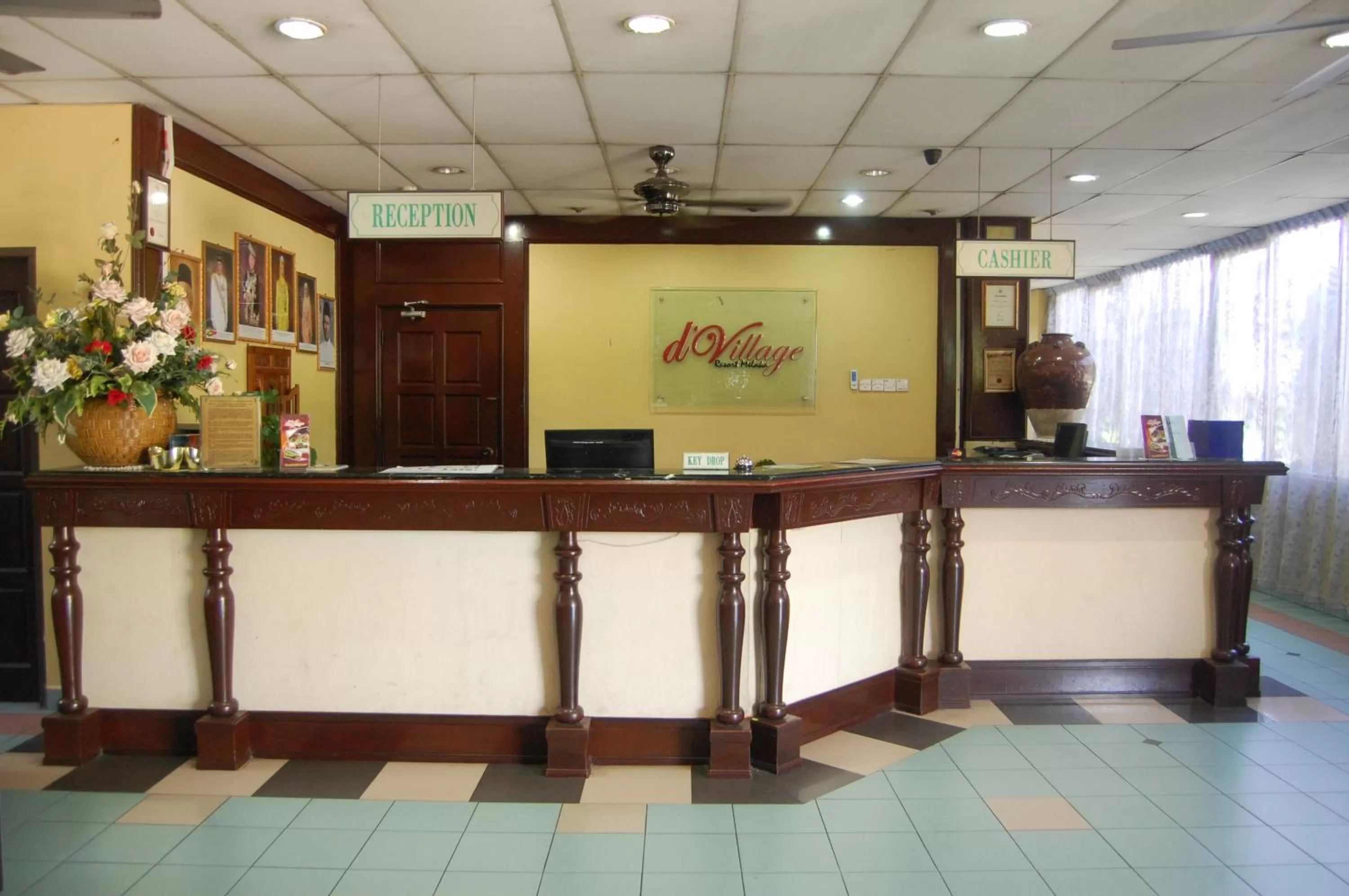 Lobby or reception in D'Village Resort Melaka