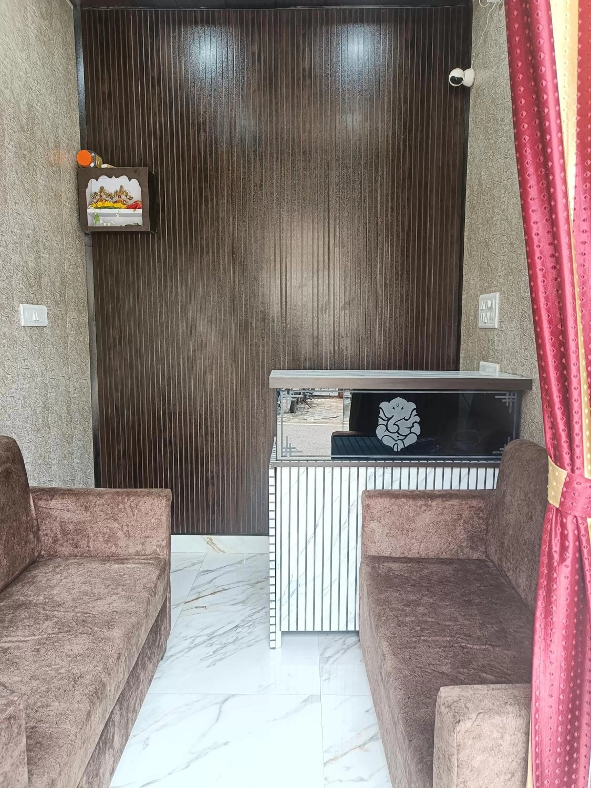 Lobby or reception in Saraswati Palace