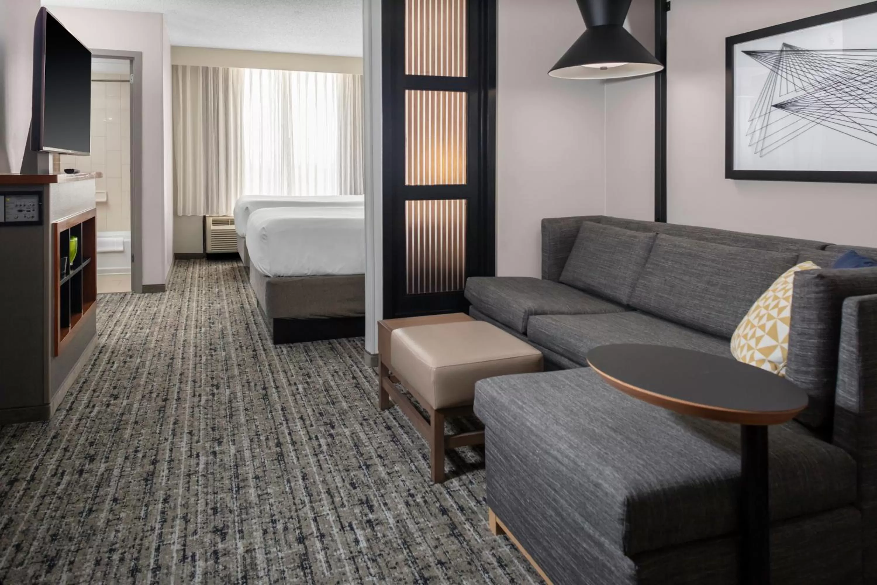 Photo of the whole room, Bed in Hyatt Place-Dallas/Arlington