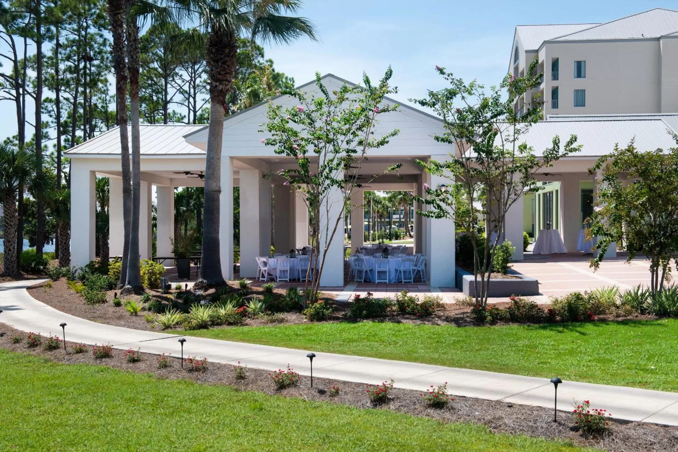 Property building in Hilton Vacation Club Bayside Resort Panama City Beach