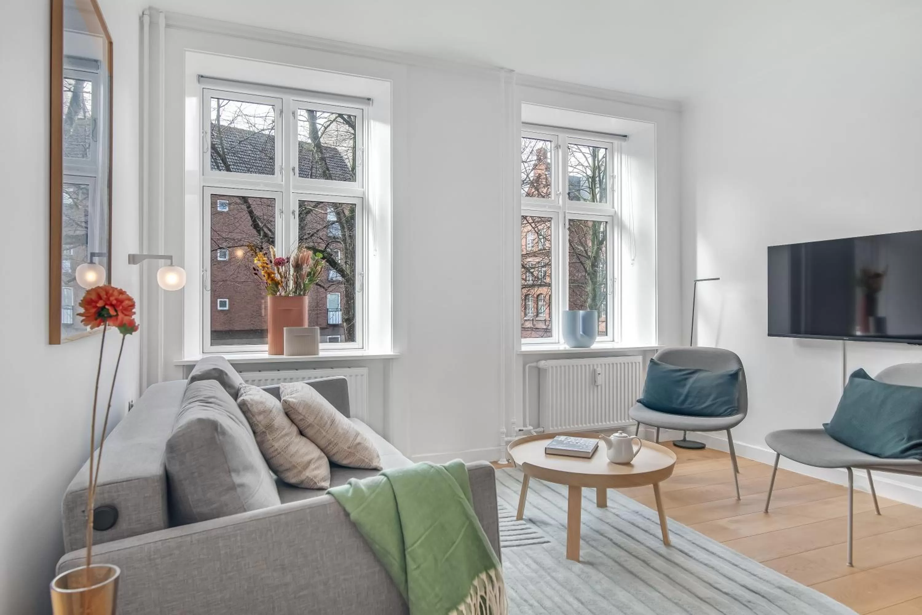 TV and multimedia, Seating Area in NABO Hotel Apartments