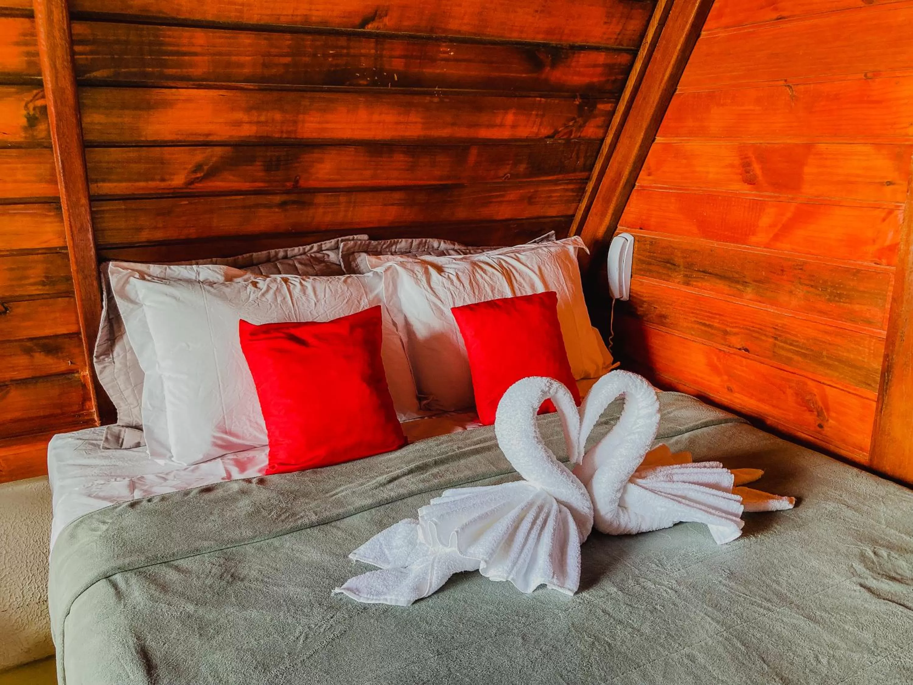 Bed in Pousada Village Sonhos Camocim