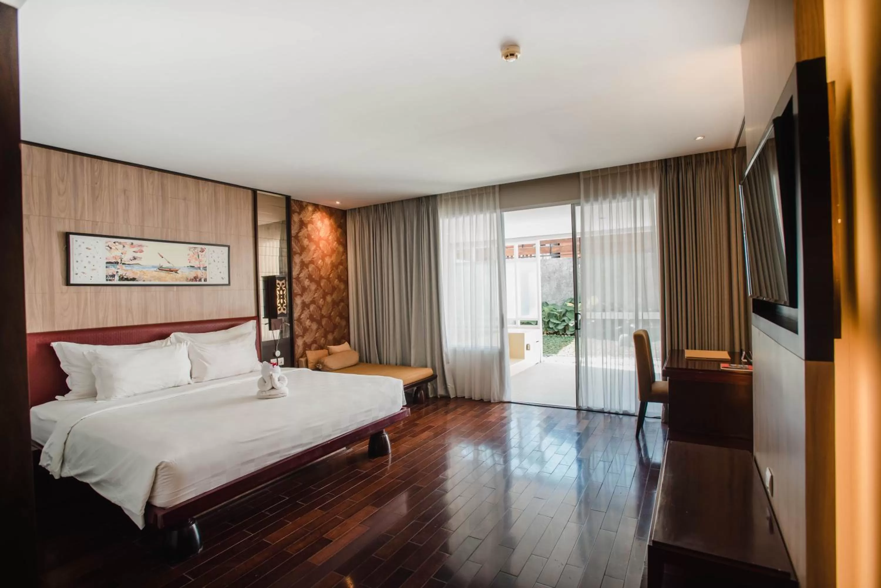 Bedroom in Swiss-Belresort Watu Jimbar