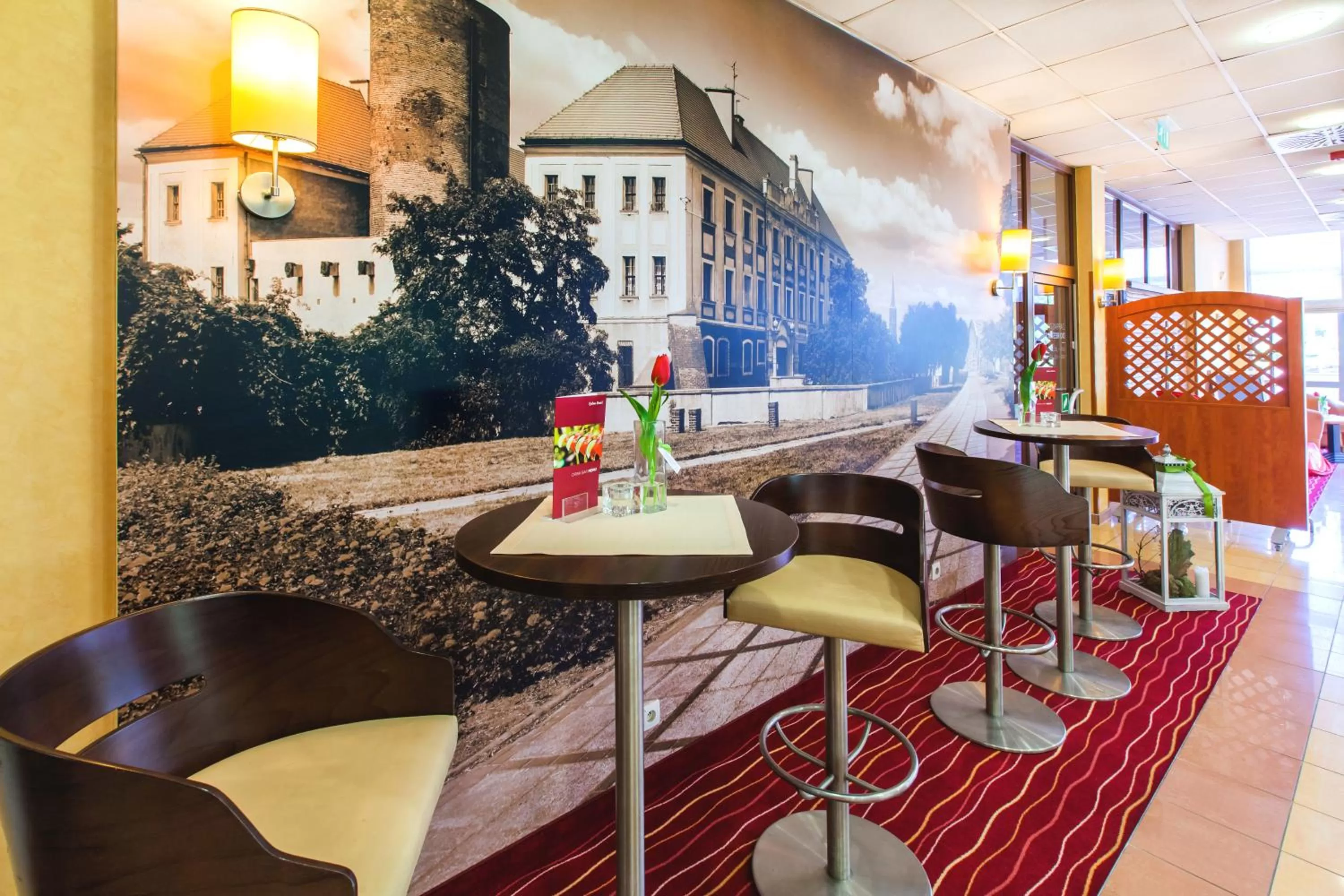 Restaurant/places to eat in Qubus Hotel Głogów