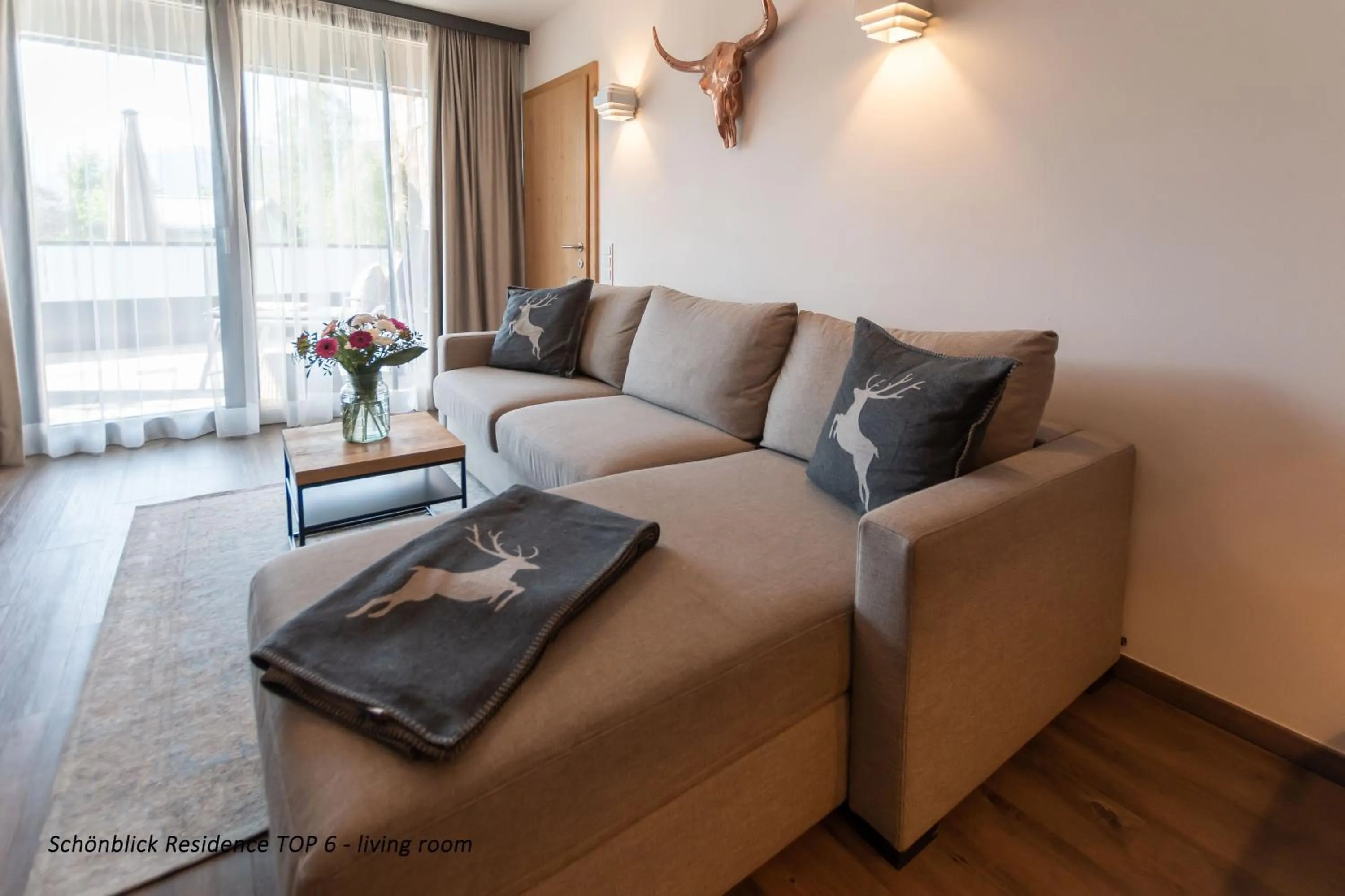 Living room, Seating Area in Schönblick Residence - Absolut Alpine Apartments