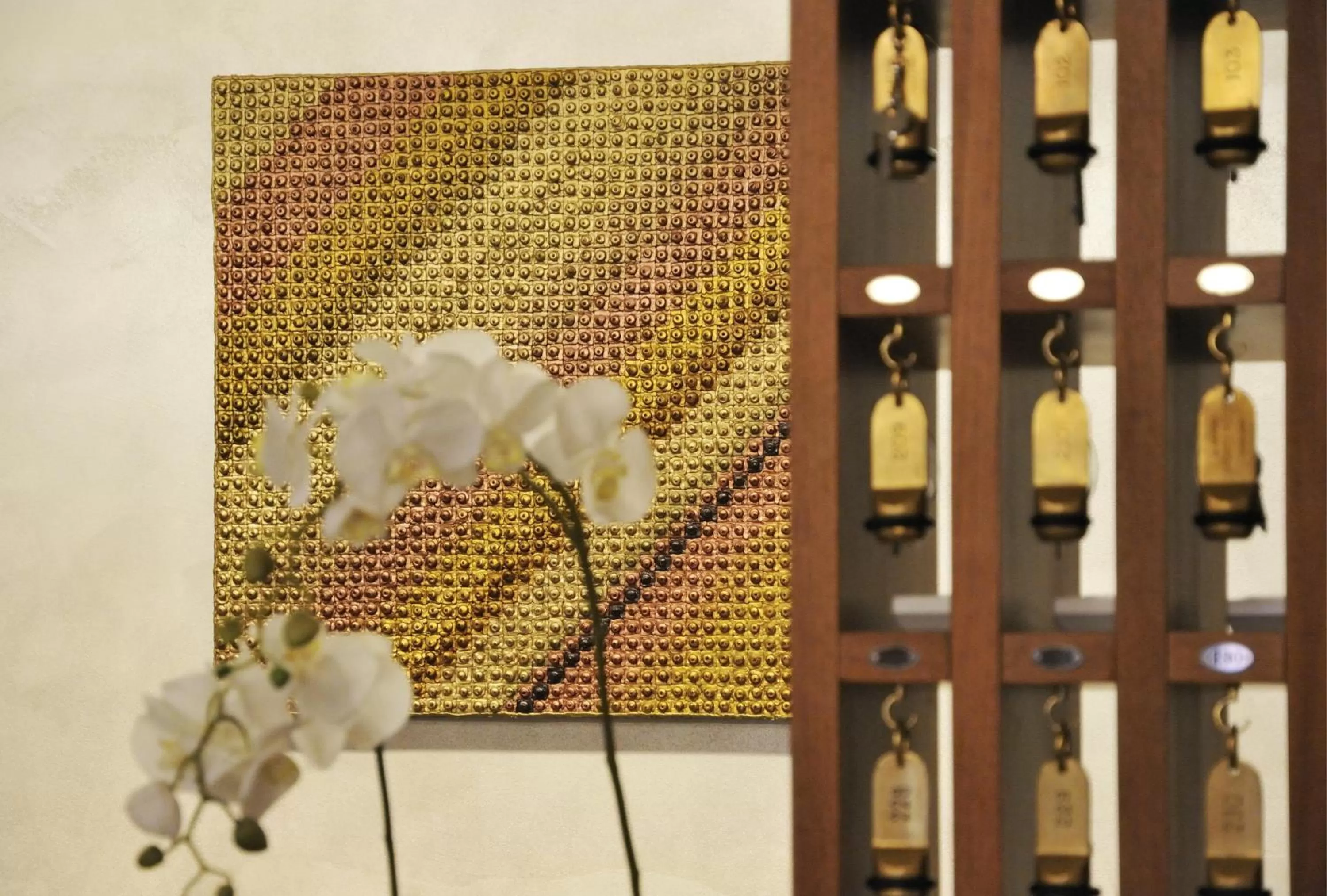 Lobby or reception in Hotel Monte Rosa