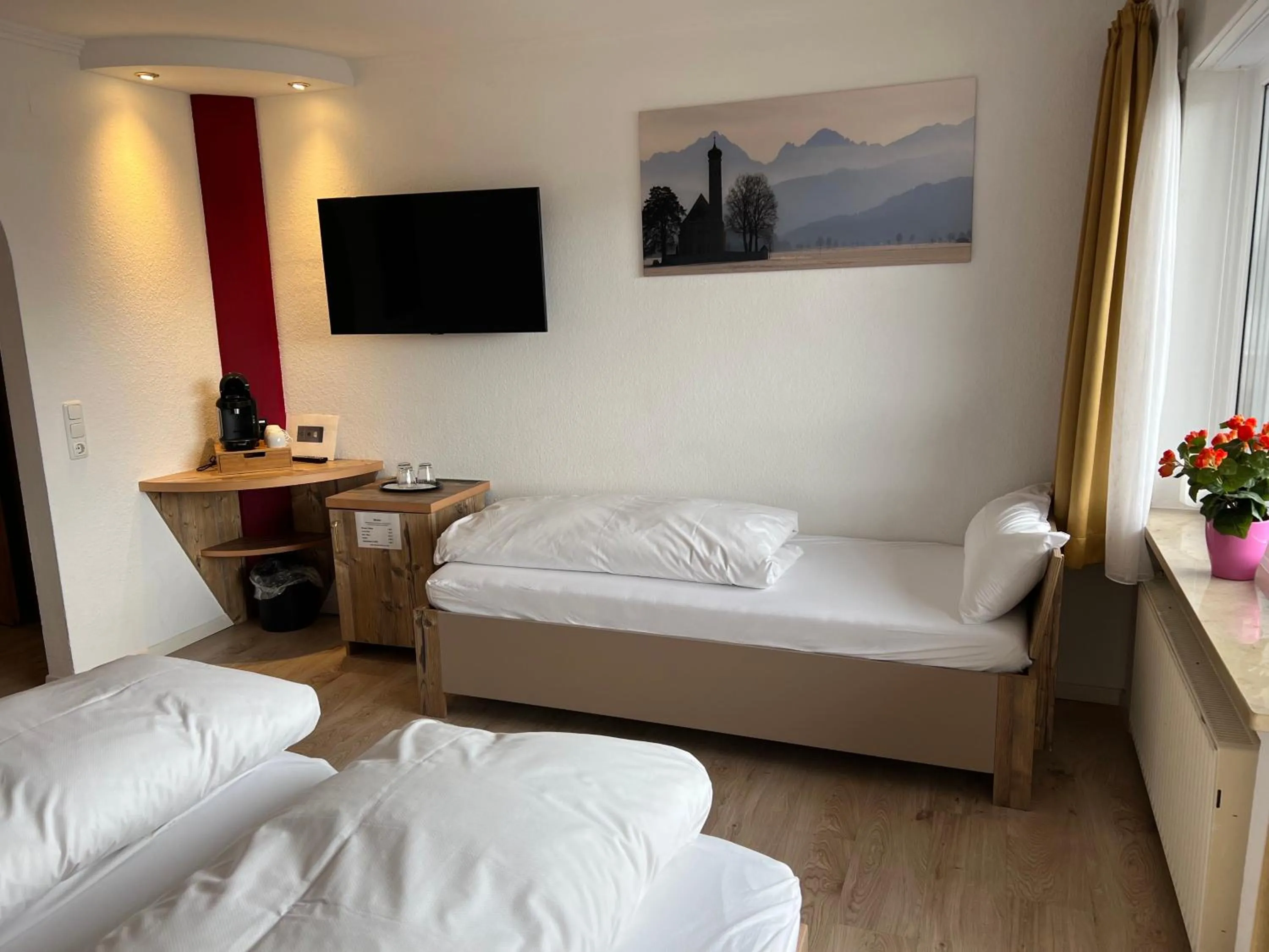 Bedroom, Bed in Alpchalet Schwanstein