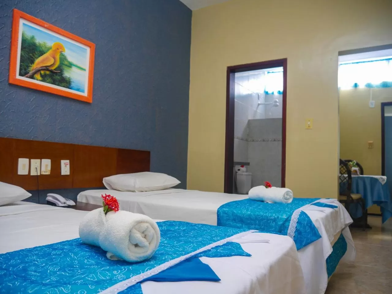 Bed in Marbello Ariau Hotel