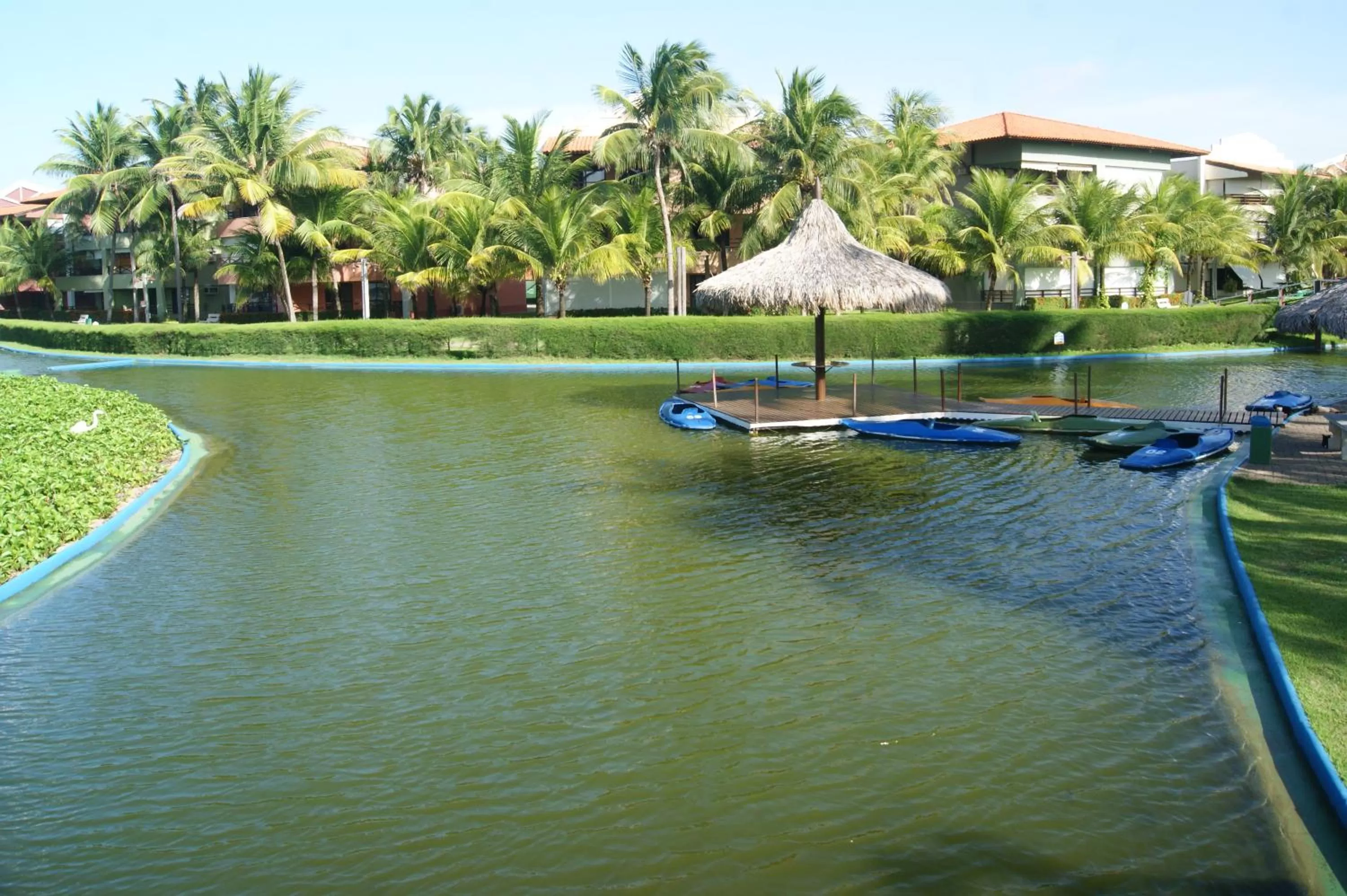 Canoeing in Aquaville Aquiraz Hotel