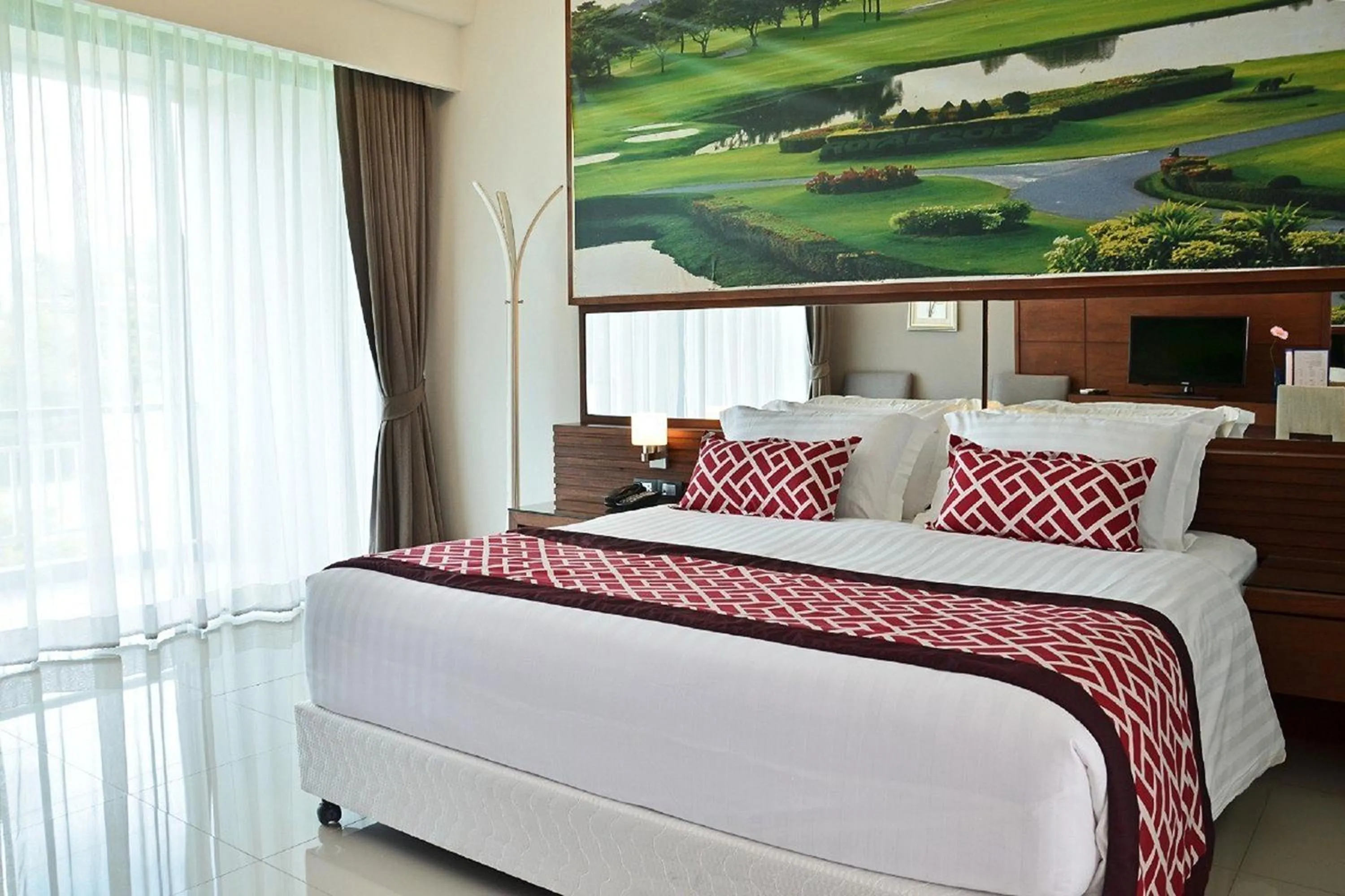 Bed in The Par Phuket SHA Plus