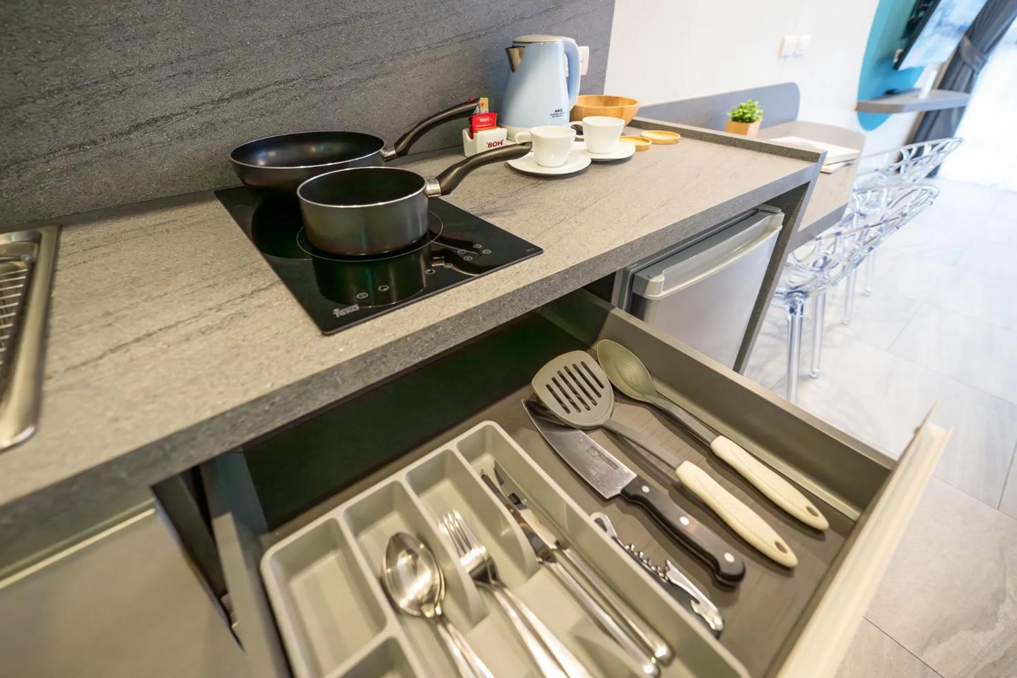 Kitchen or kitchenette in HOMA Phuket Town