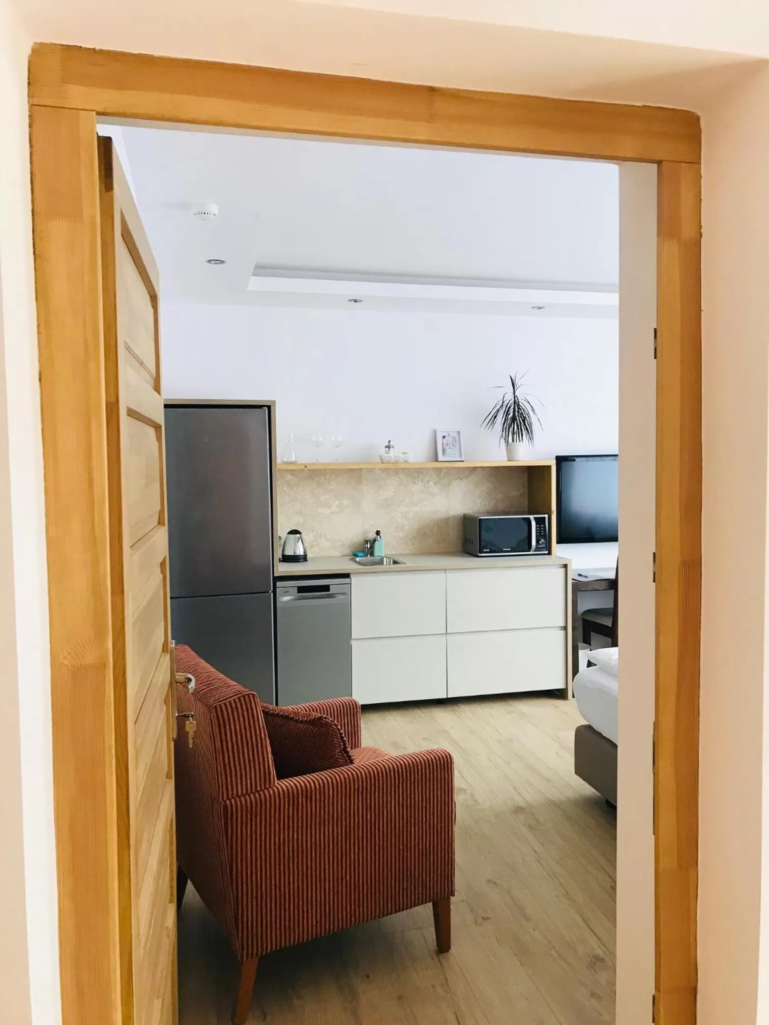 Kitchen/Kitchenette in Egria Apartments