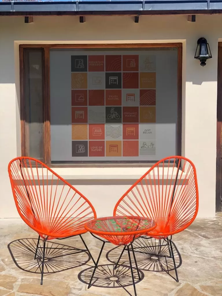 Patio in My Pod House