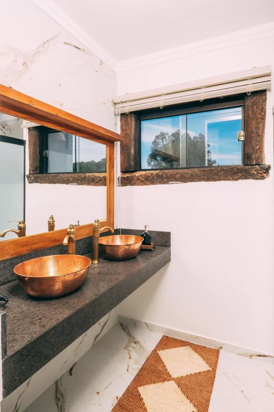 Bathroom in Pousada Trem Chic