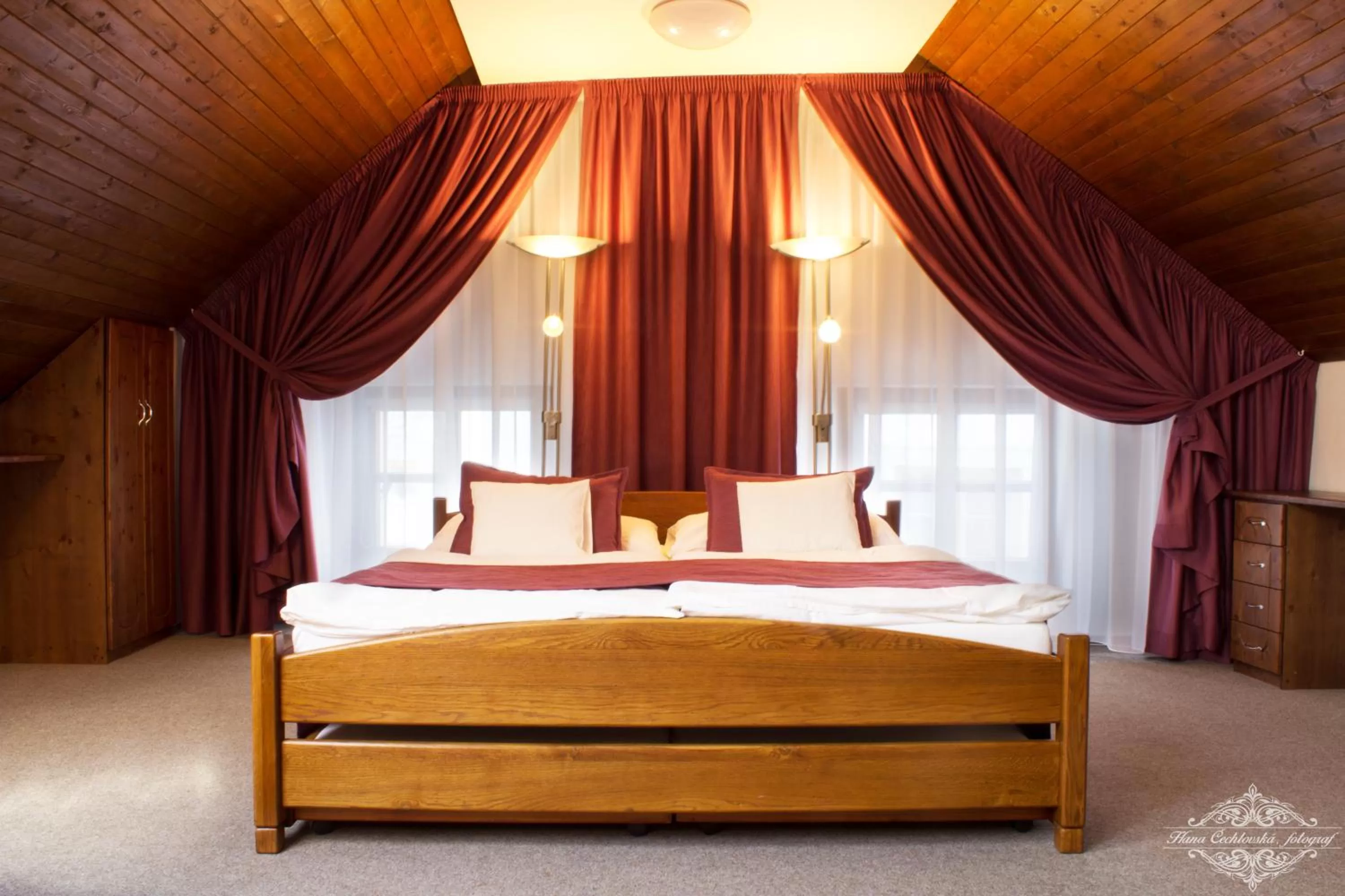 Bed in OREA Hotel Arigone Olomouc