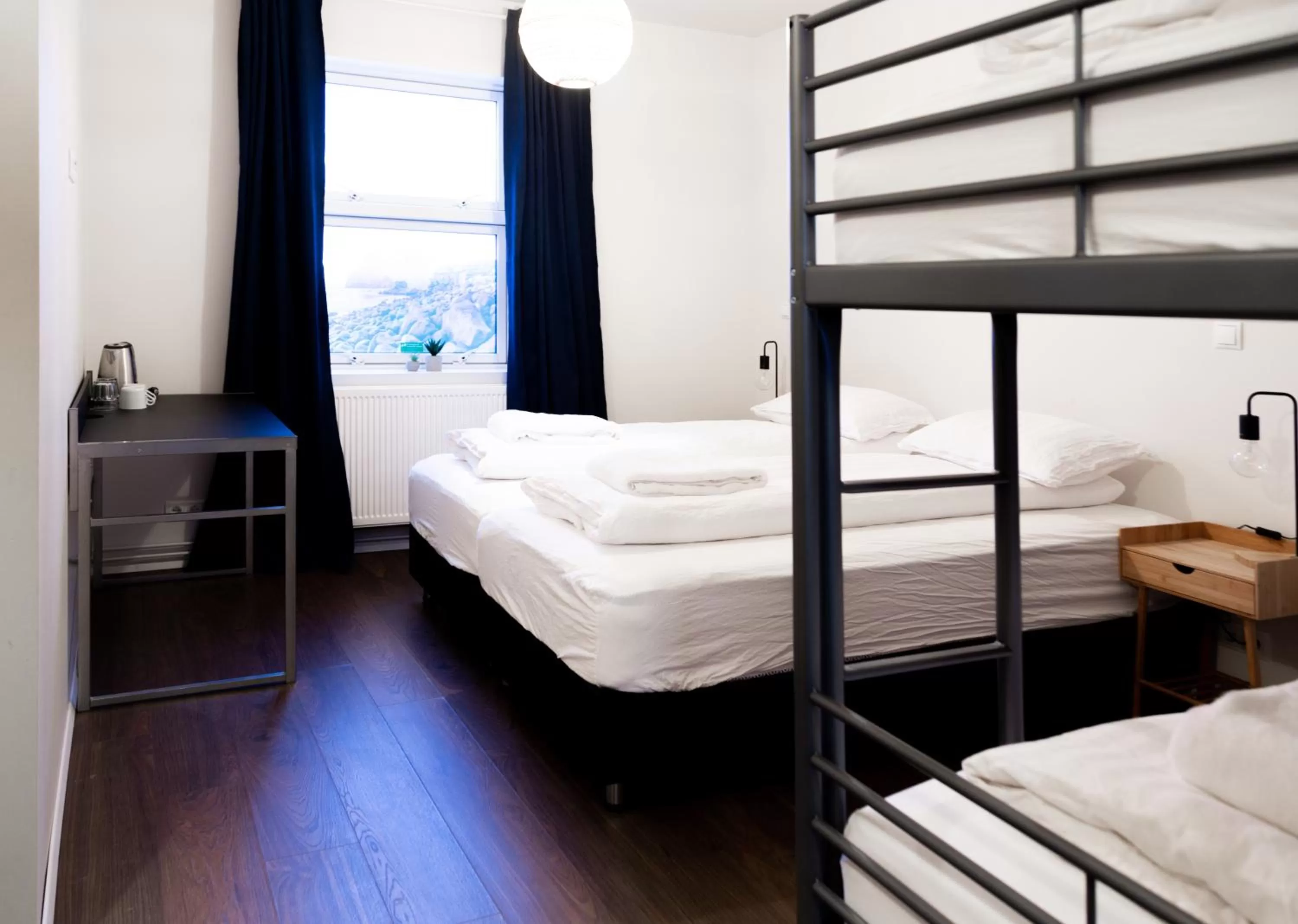 Bed in Westman Islands Inn