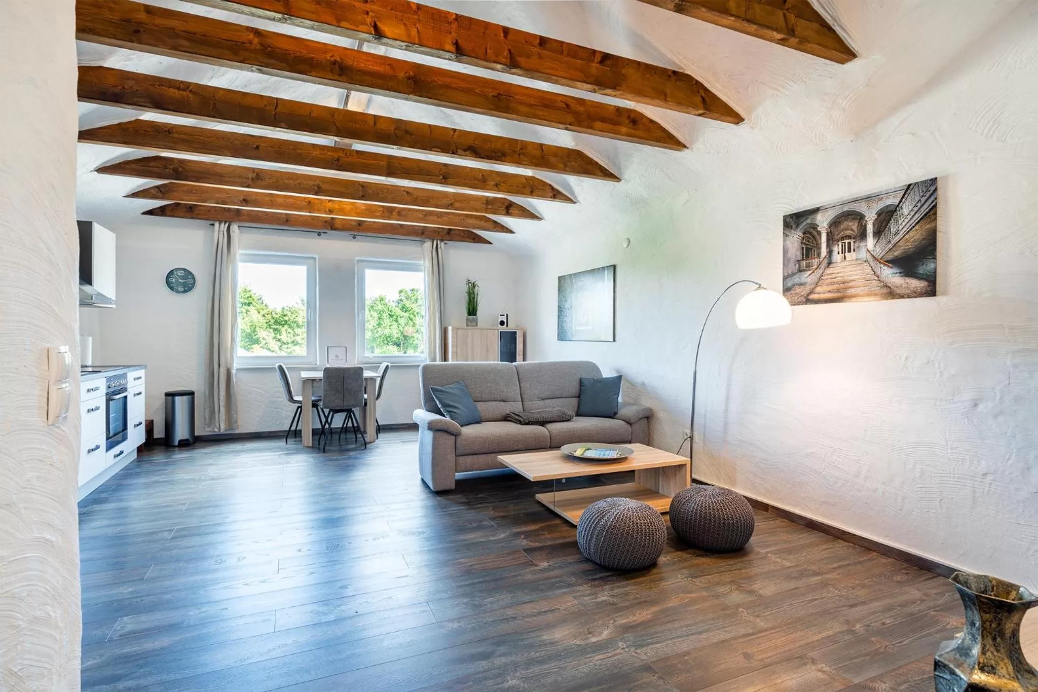 TV and multimedia, Seating Area in Villa Moorstern