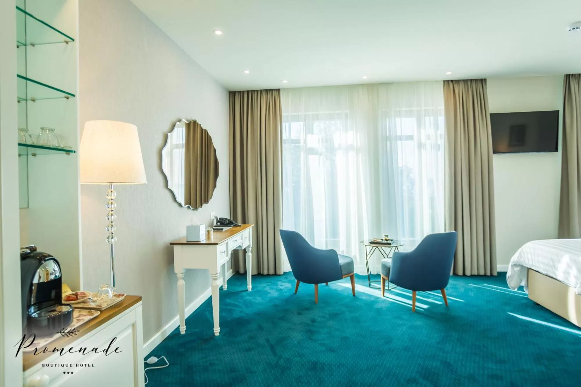 TV and multimedia, Bed in Hotel Residence Promenade