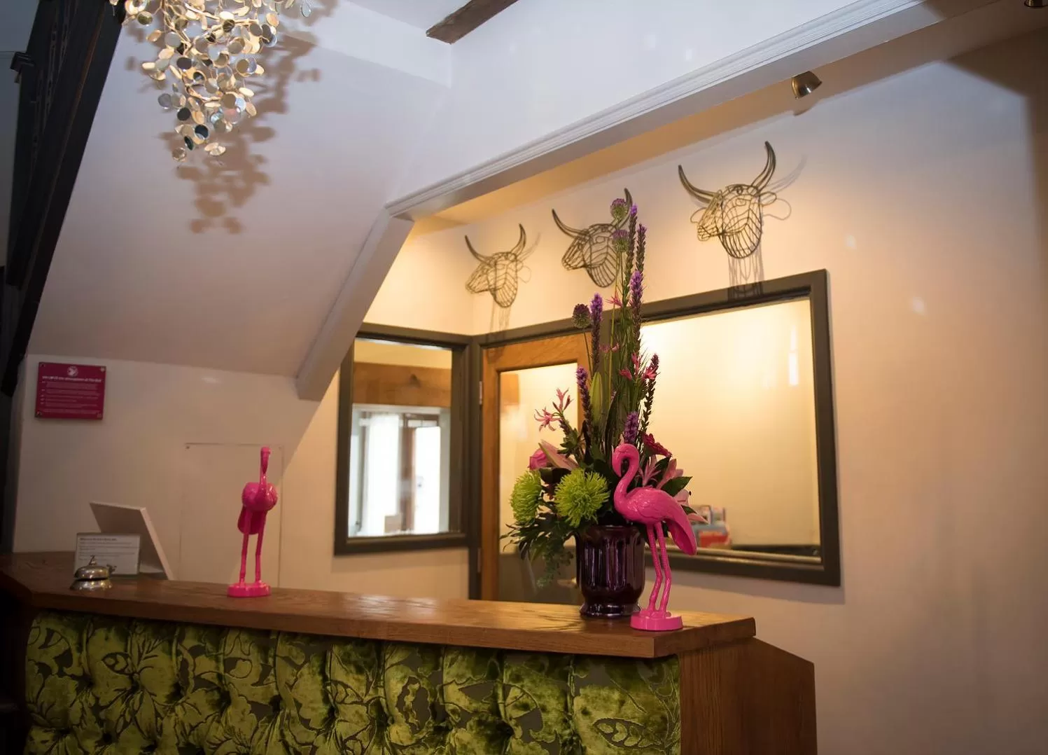 Lobby or reception in The Bull Inn