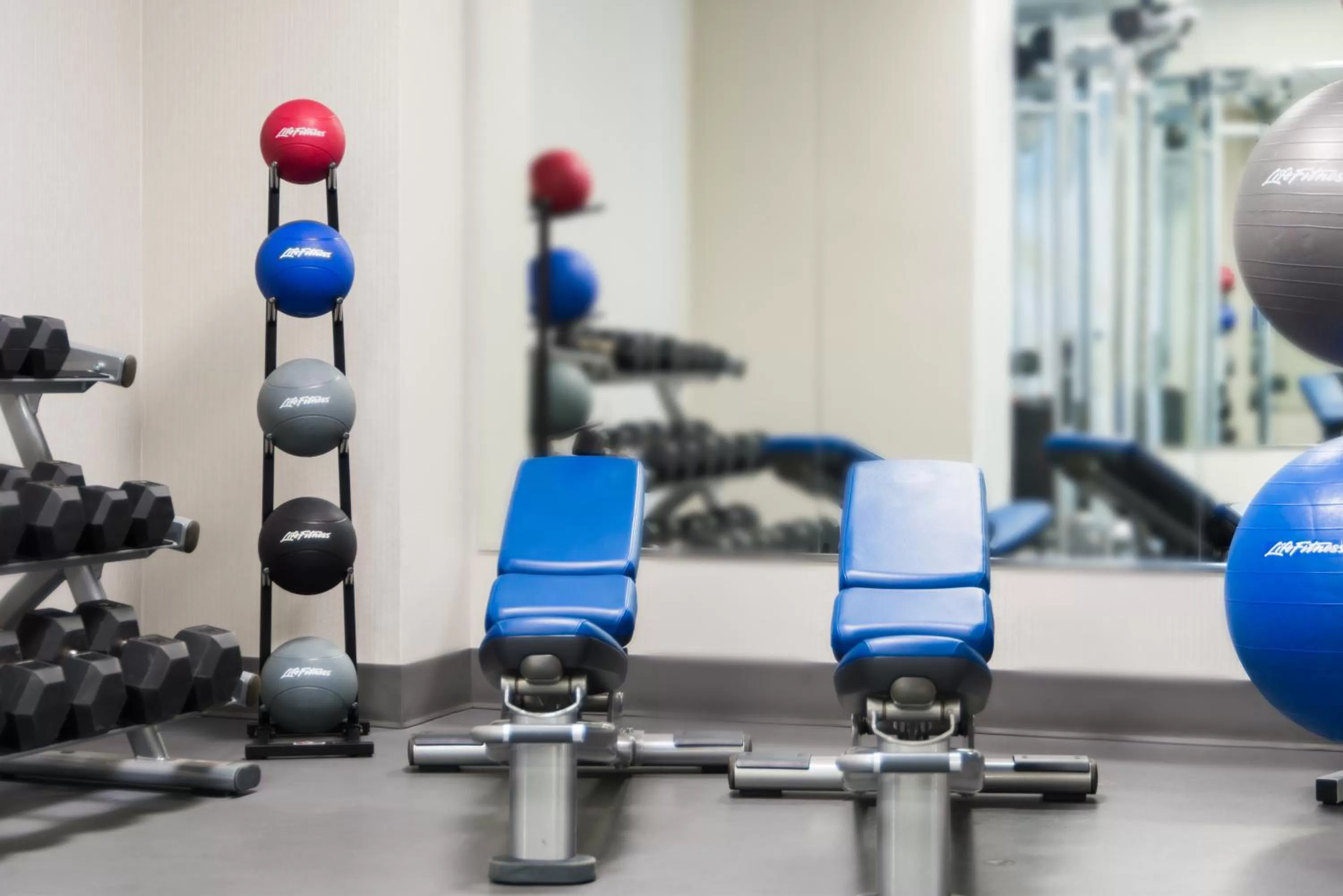Fitness centre/facilities in Chicago Marriott Suites Deerfield