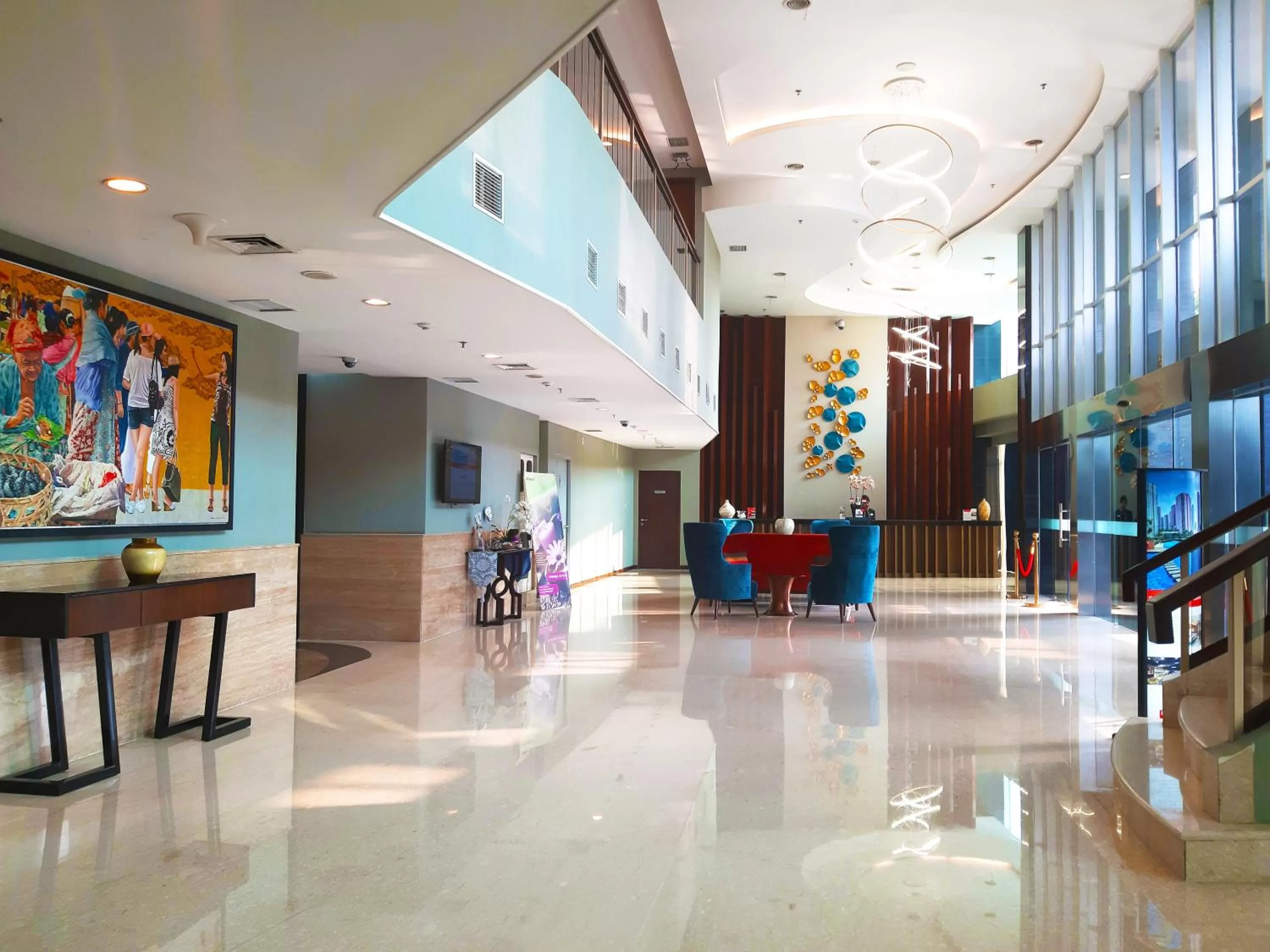 Lobby or reception in Swiss-Belresidences Rasuna Epicentrum