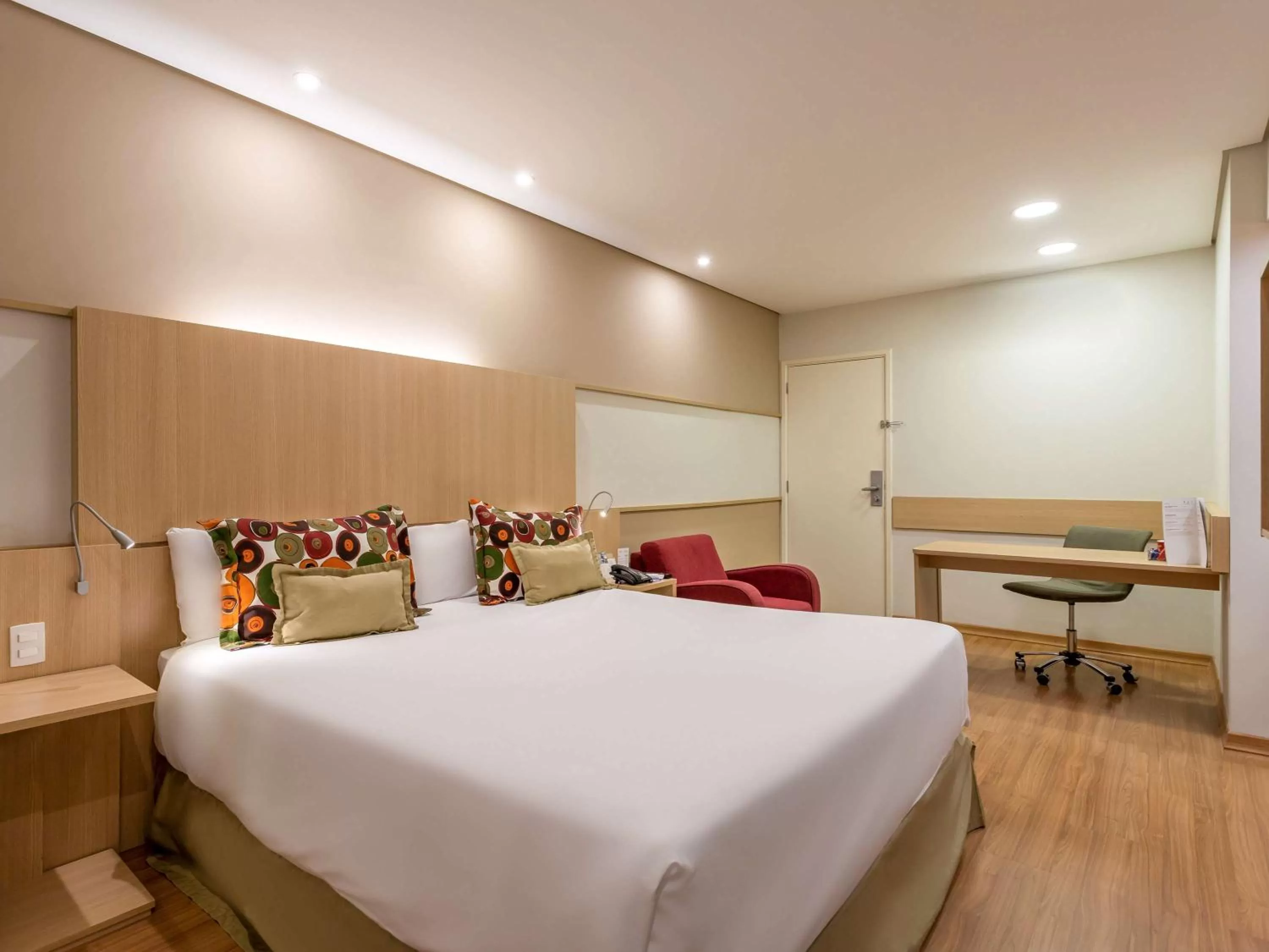 Bed in Mercure São Paulo Nações Unidas